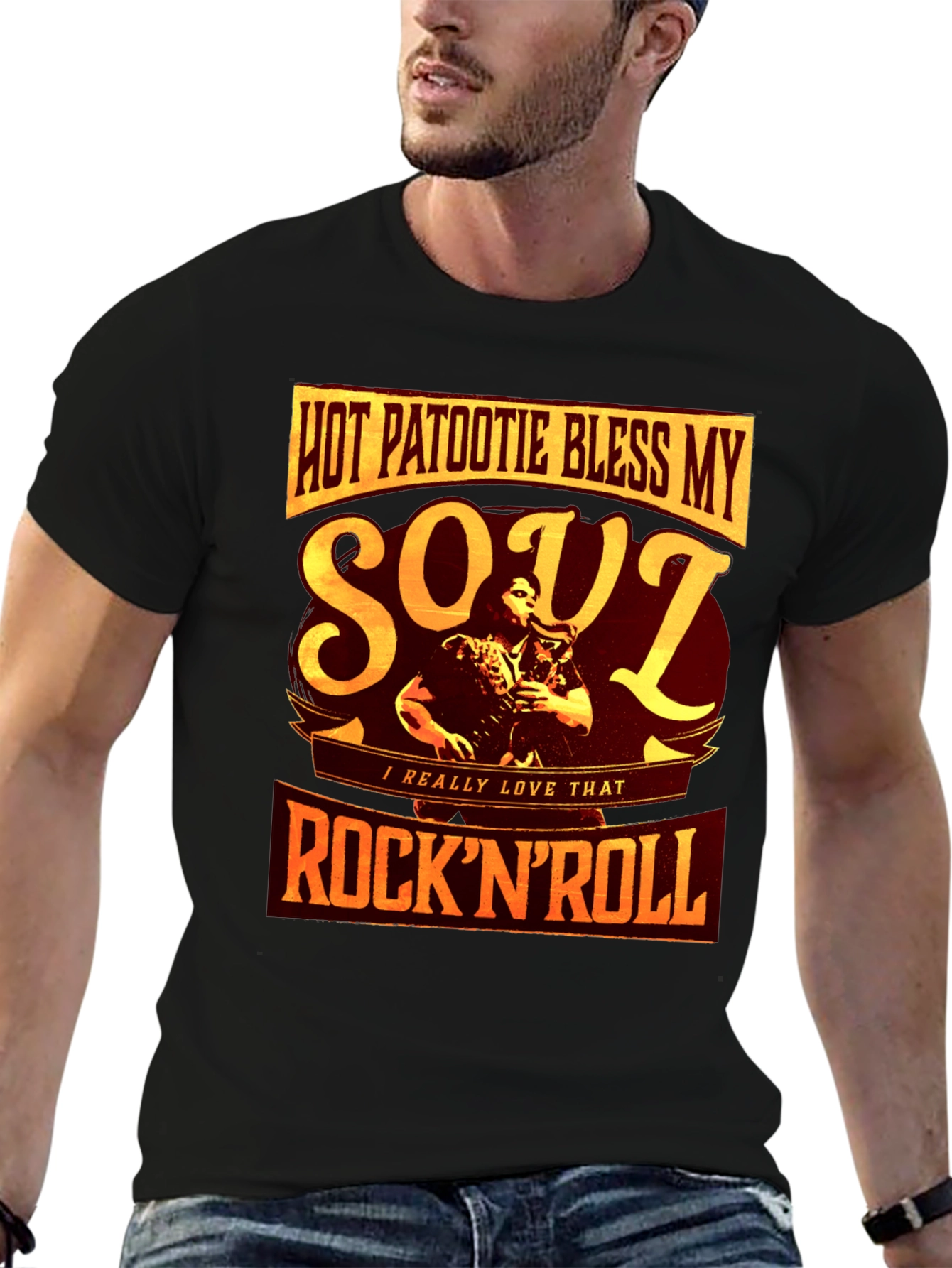 Hot Patootie Bless My Soul RocknRoll T-Shirt