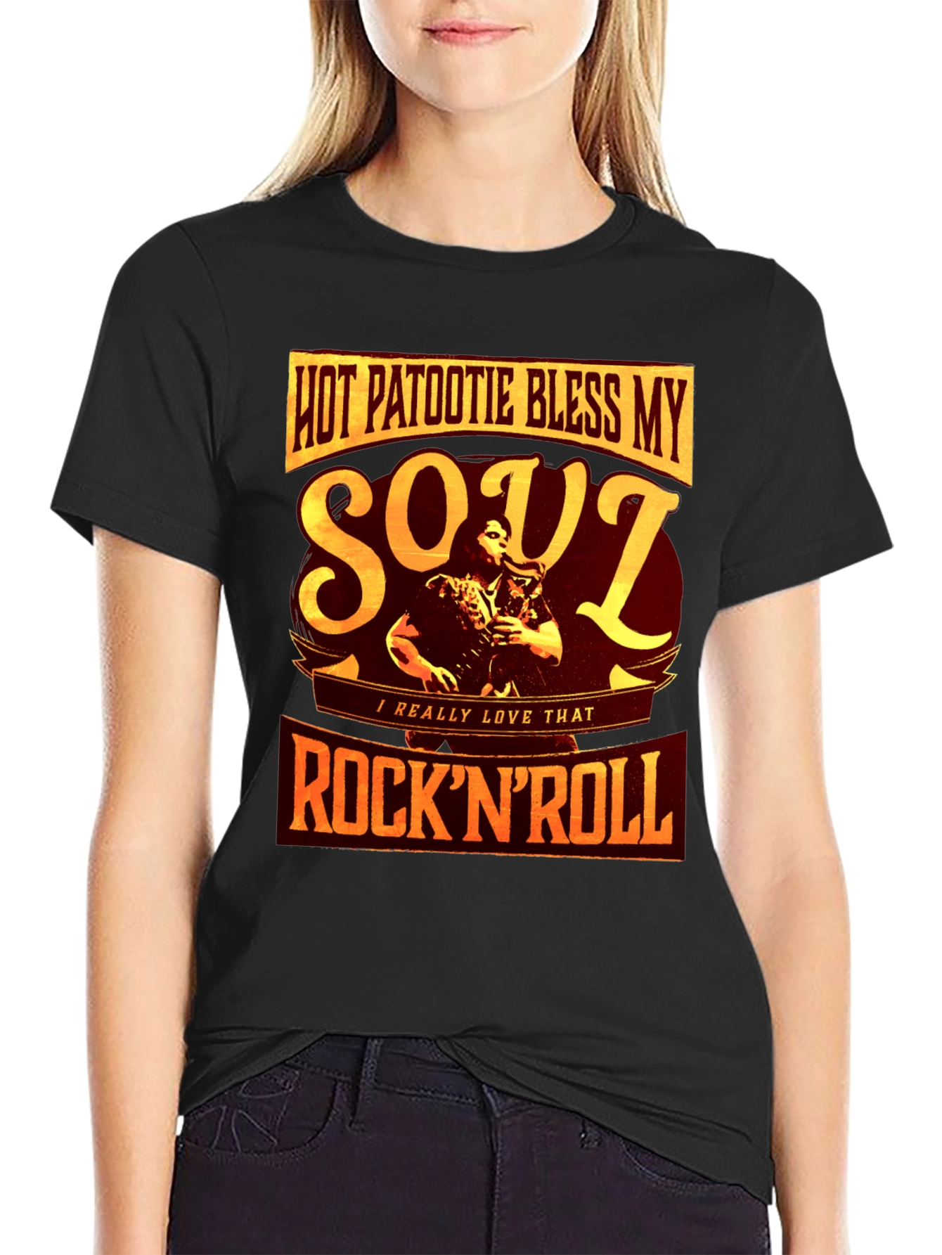 Hot Patootie Bless My Soul RocknRoll T-Shirt