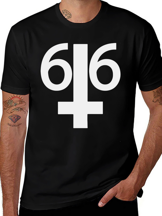616 Upside Down Cross T-Shirt