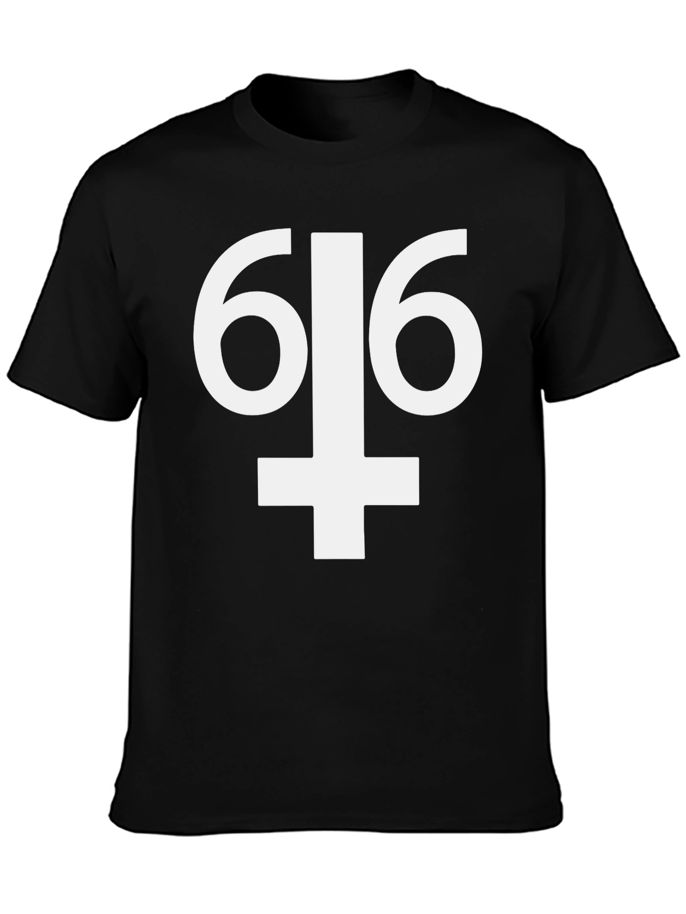 616 Upside Down Cross T-Shirt