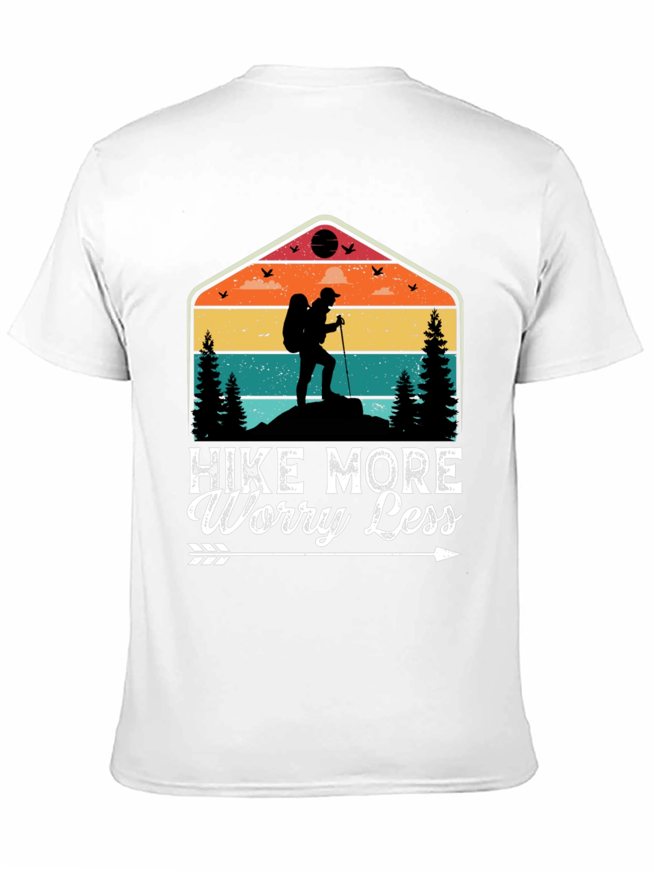 Hike More Worry Less Graphic Tee