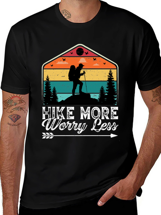 Hike More Worry Less Graphic Tee