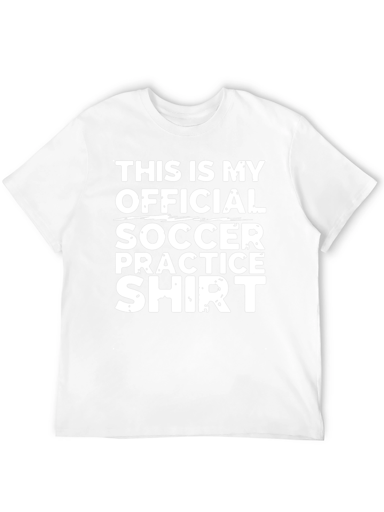Soccer Practice Shirt - Official Black Short Sleeve