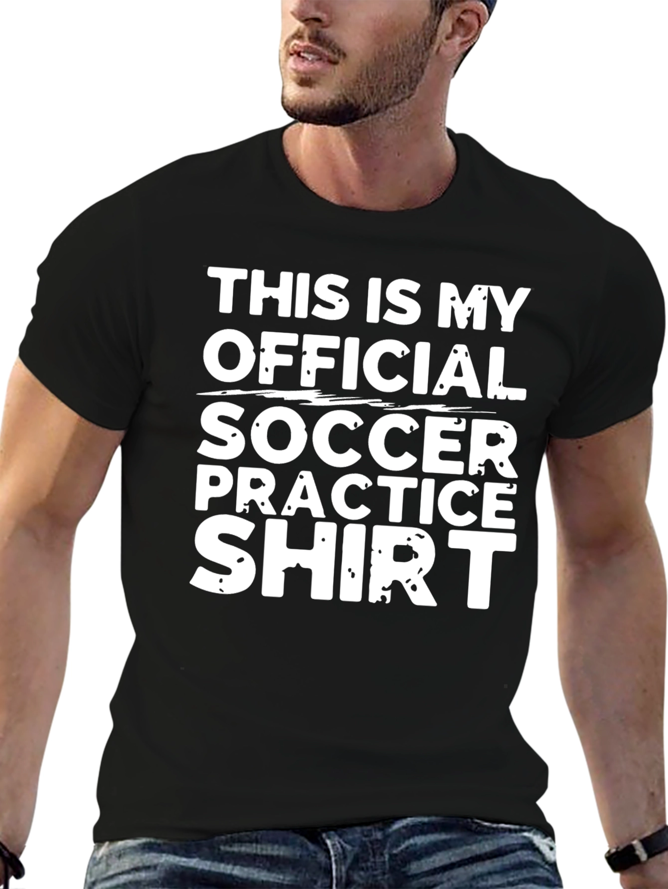 Soccer Practice Shirt - Official Black Short Sleeve