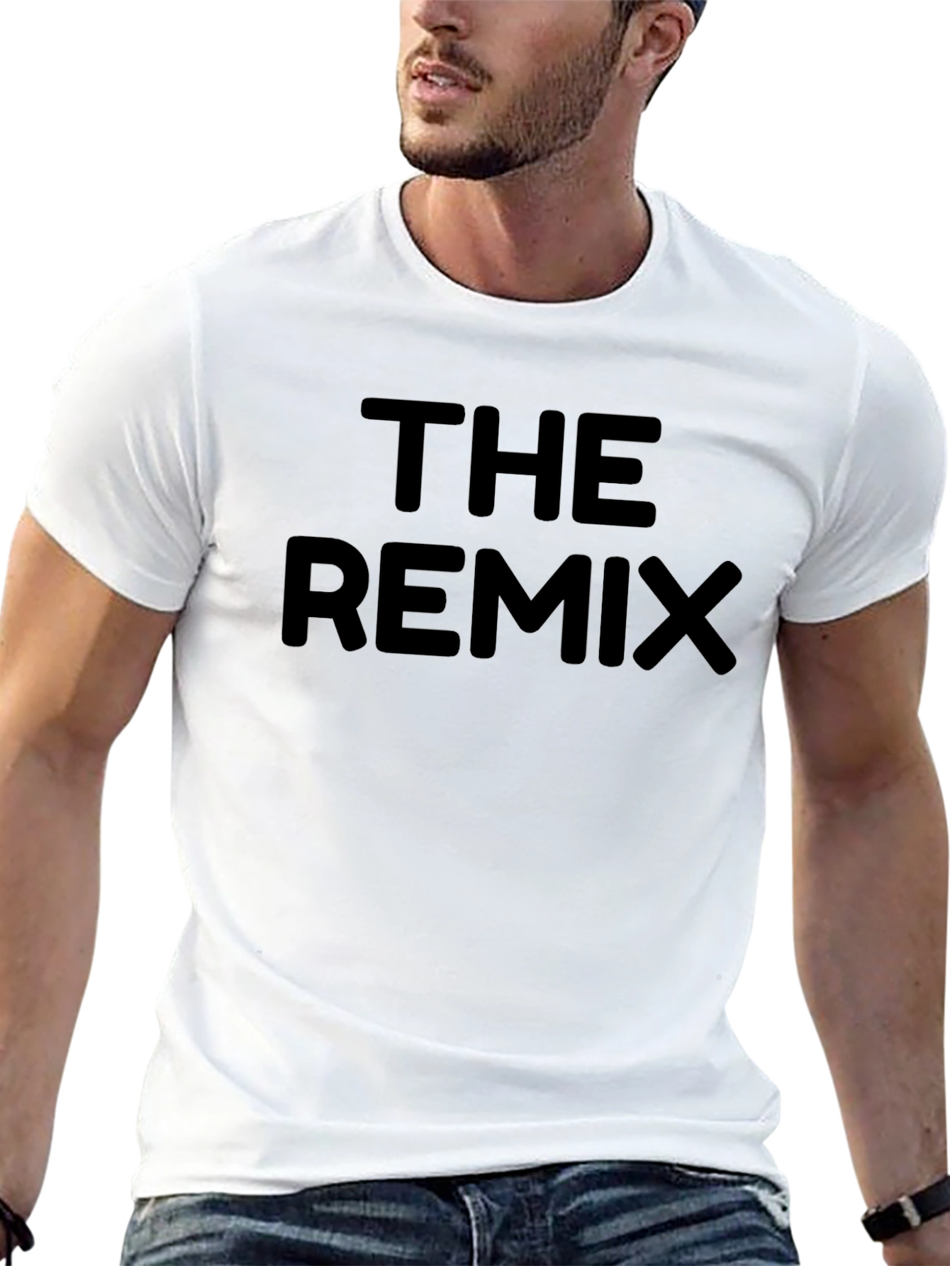 The Remix Black Graphic T-Shirt