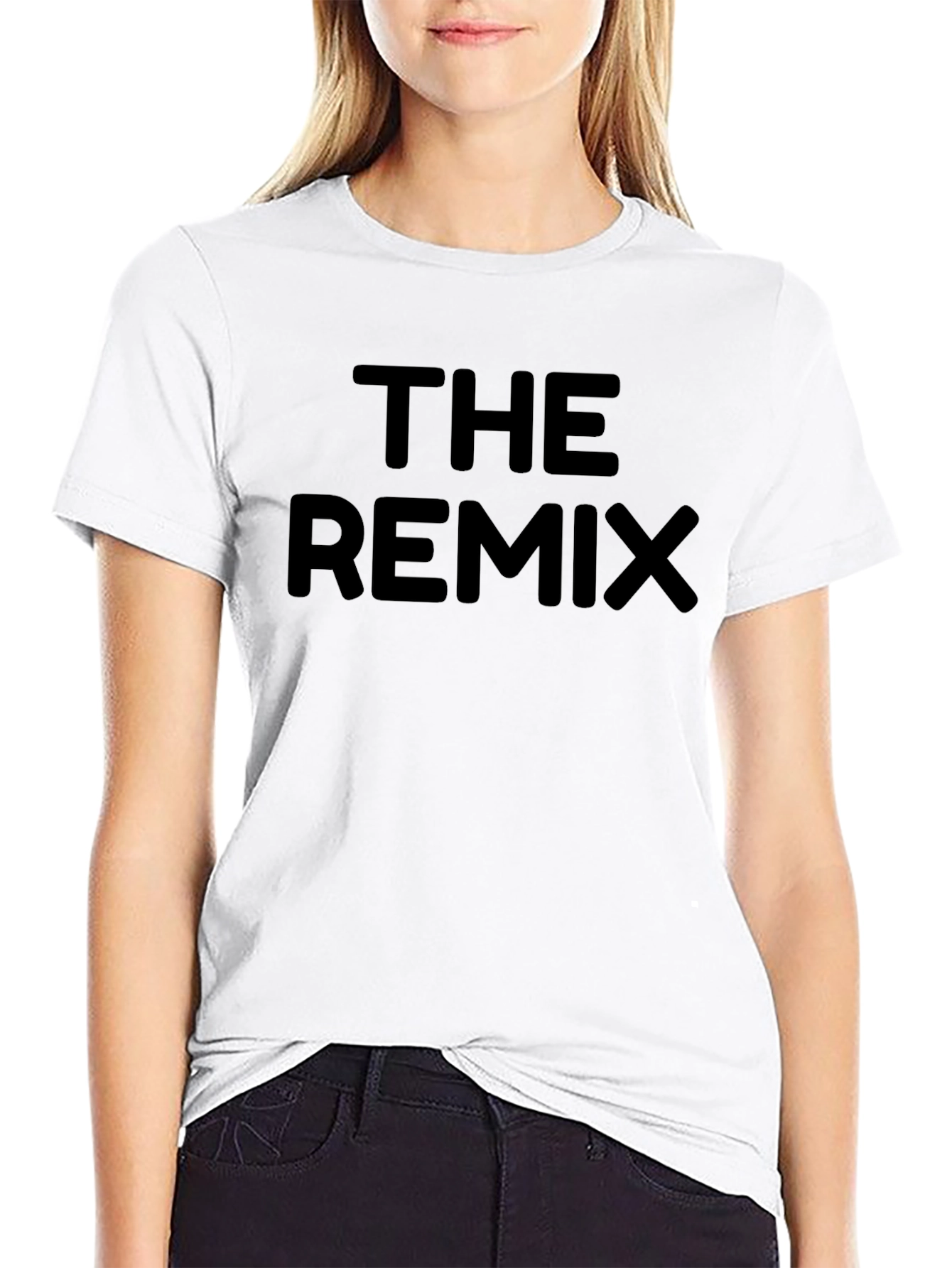 The Remix Black Graphic T-Shirt
