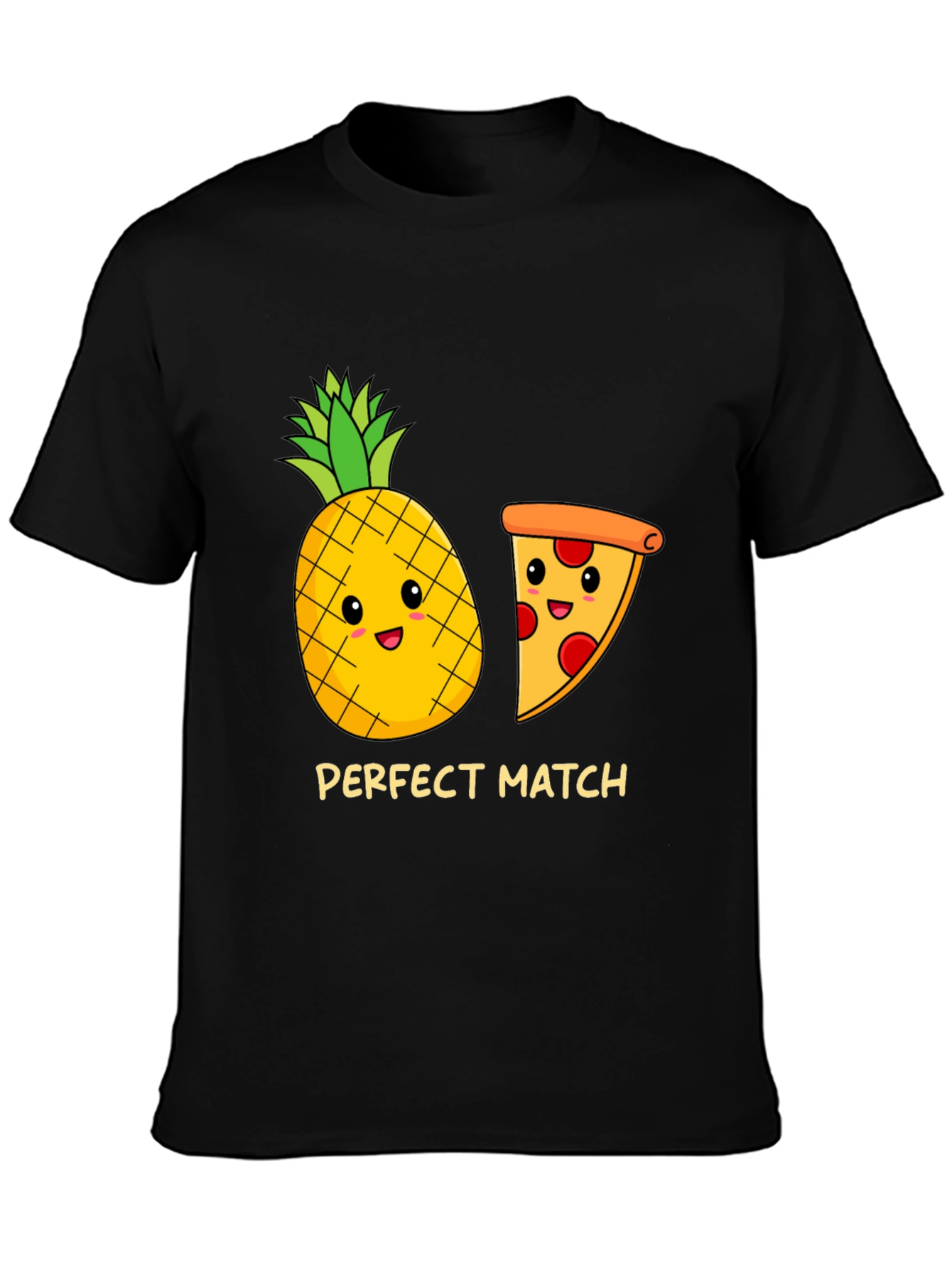 Perfect Match Pineapple Pizza Graphic Tee