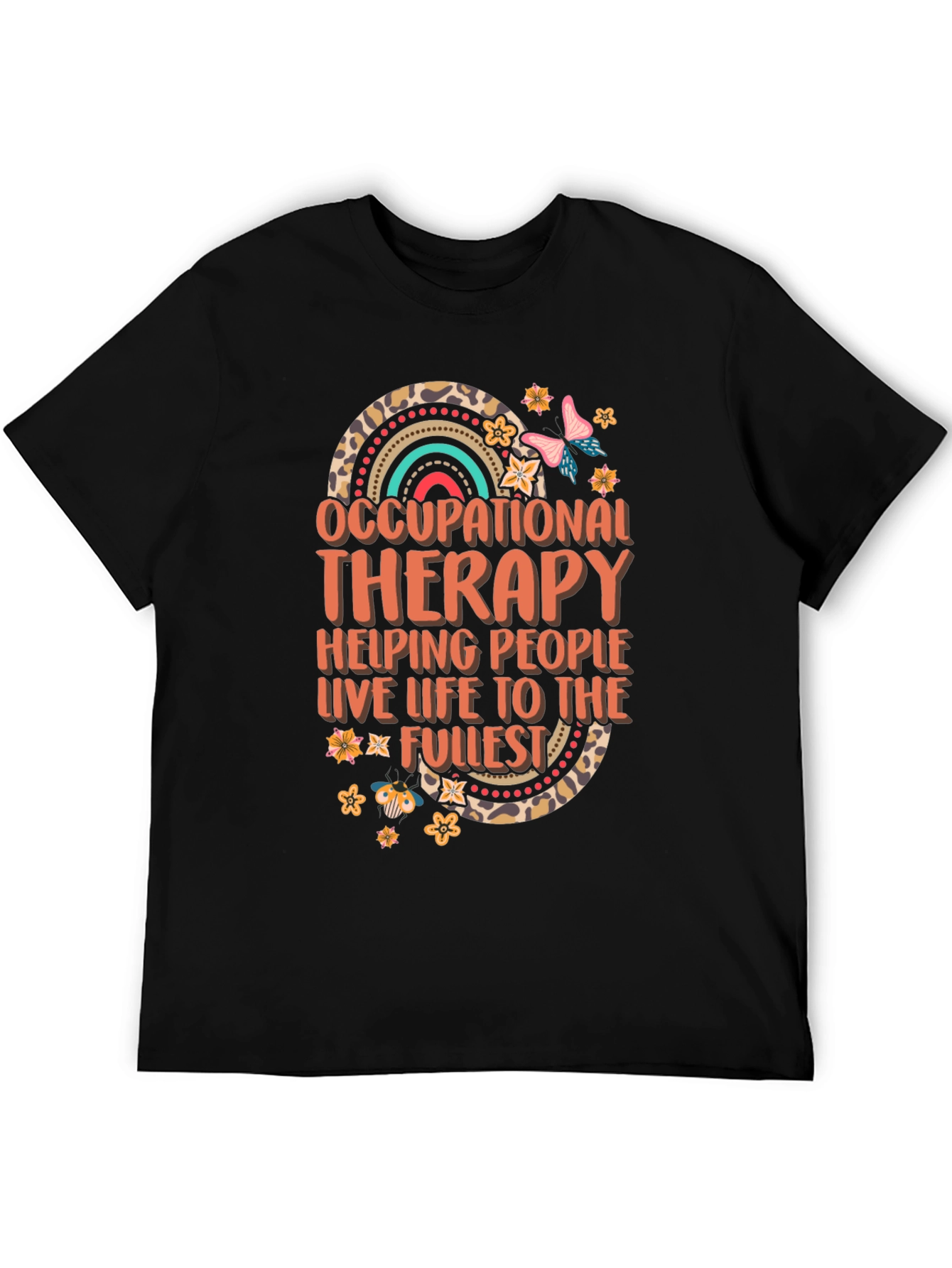 Occupational Therapy T-Shirt Helping People Live Life
