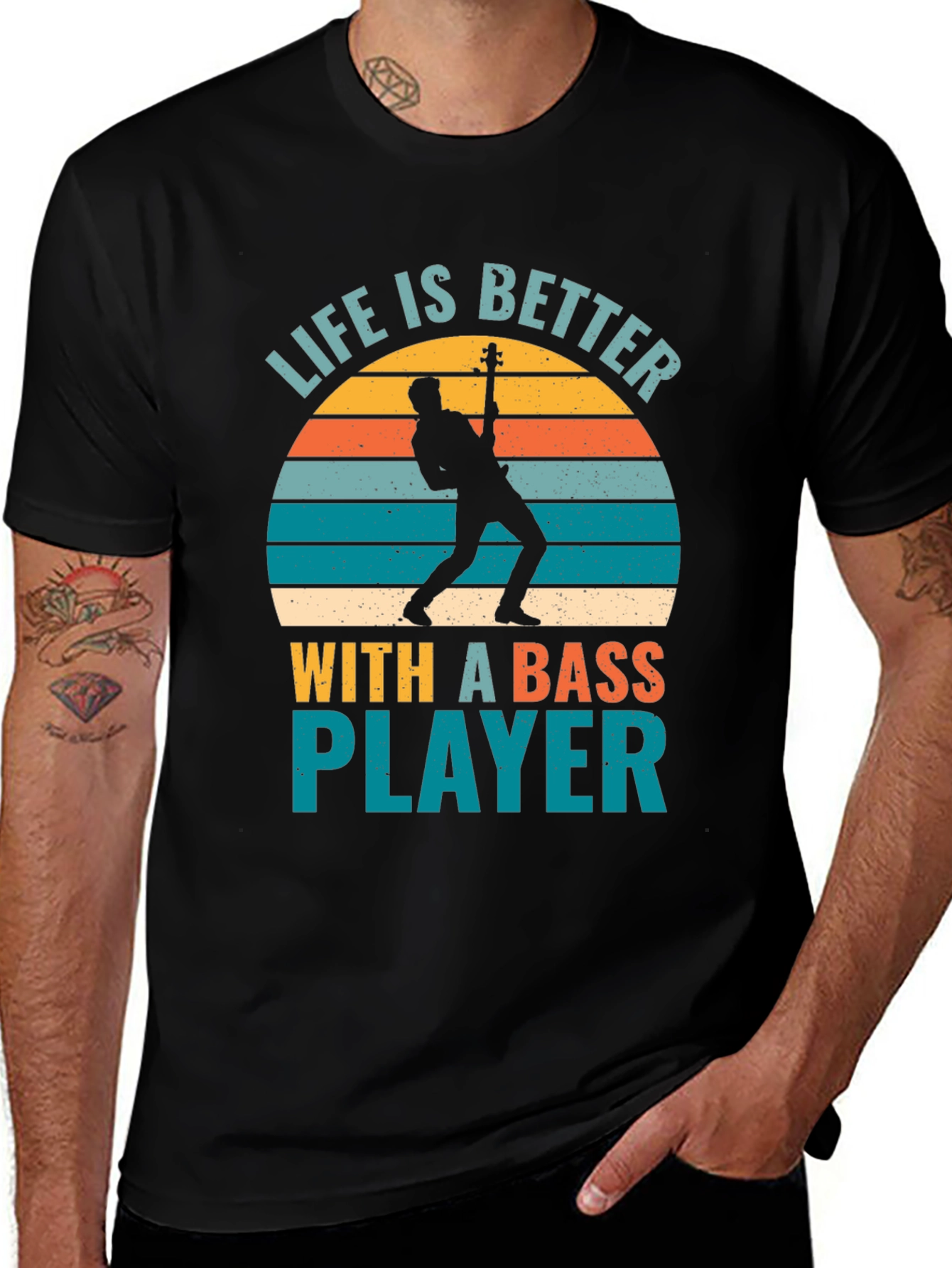 Life is Better With A Bass Player T-Shirt