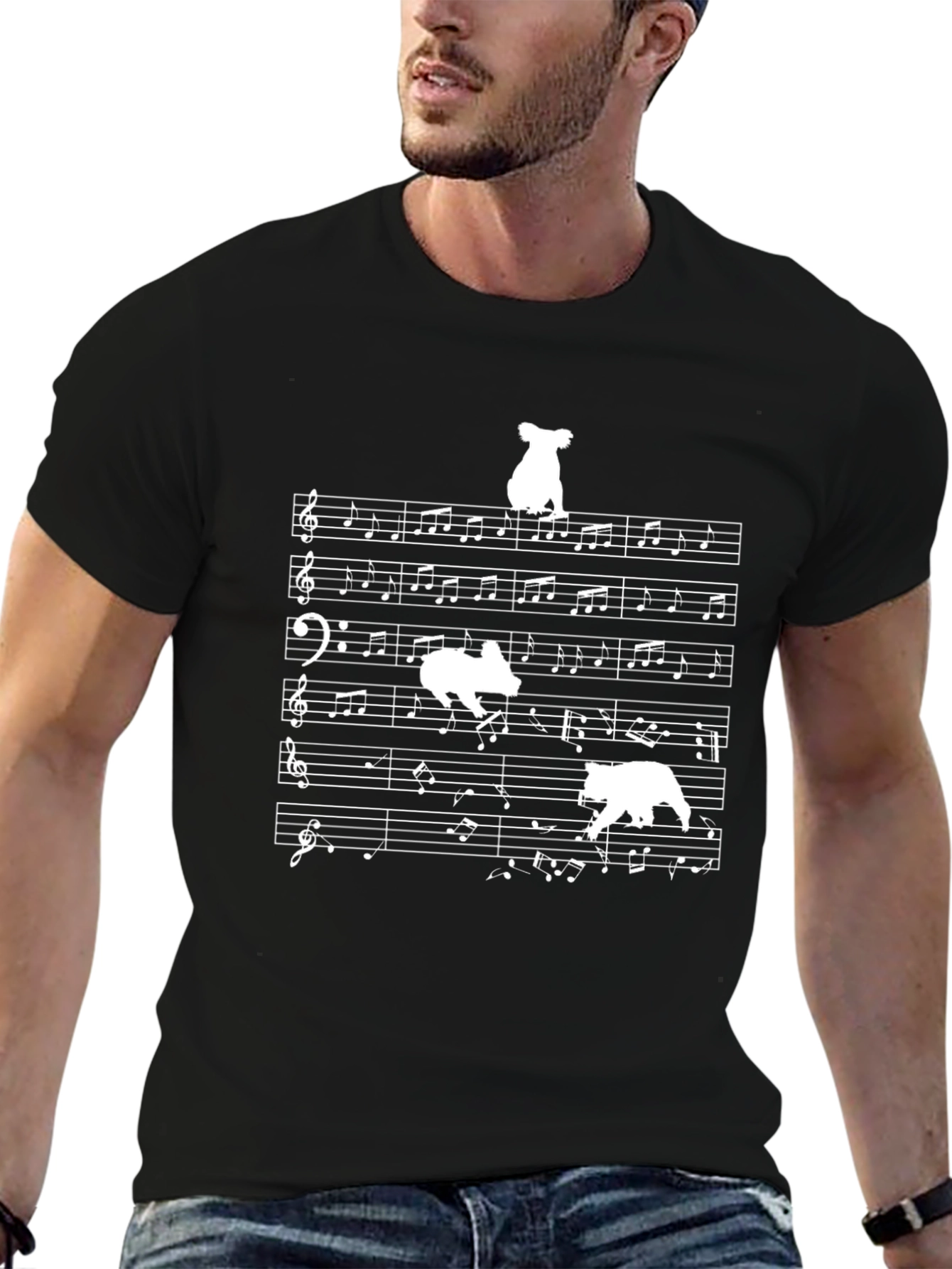 Musical Bears Graphic T-Shirt