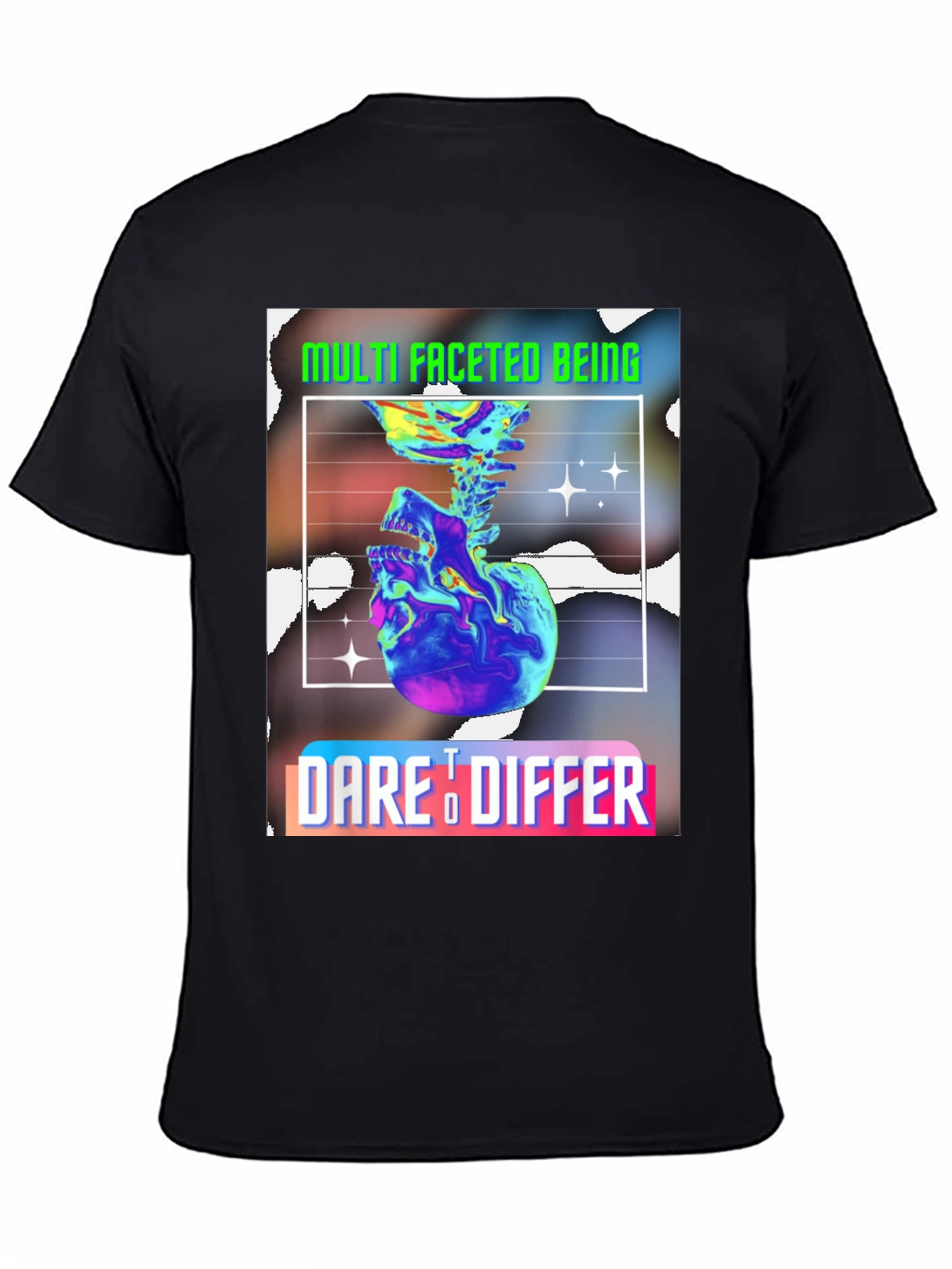 Multi Faceted Being Graphic Tee - Dare to Differ