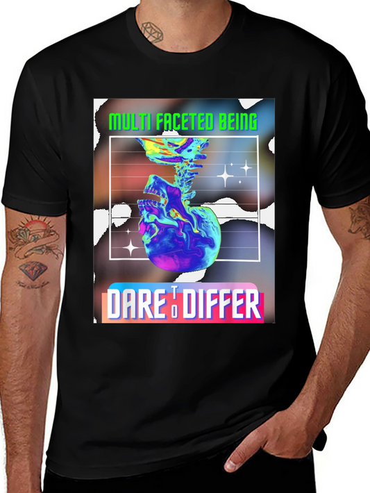 Multi Faceted Being Graphic Tee - Dare to Differ