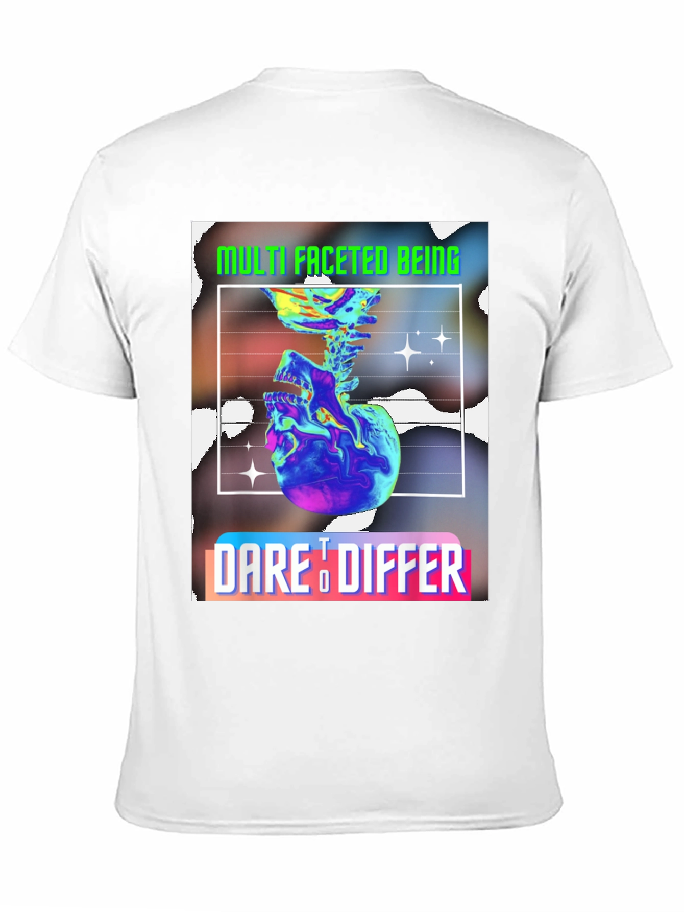 Multi Faceted Being Graphic Tee - Dare to Differ