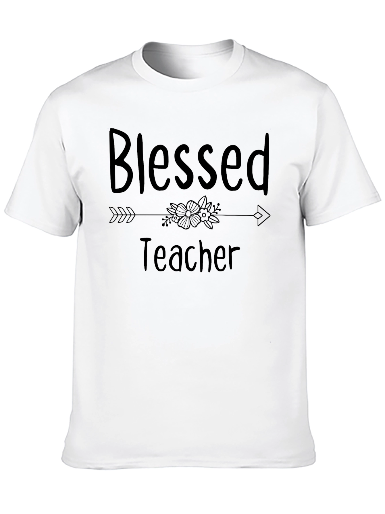 Blessed Teacher Graphic T-Shirt