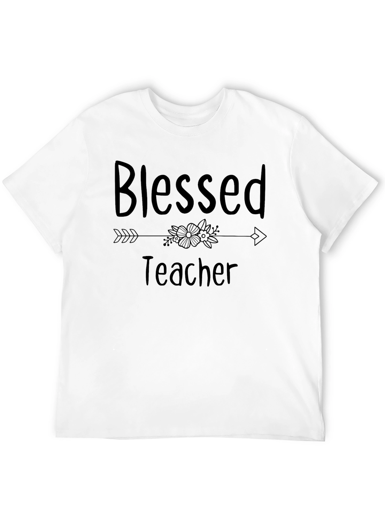 Blessed Teacher Graphic T-Shirt