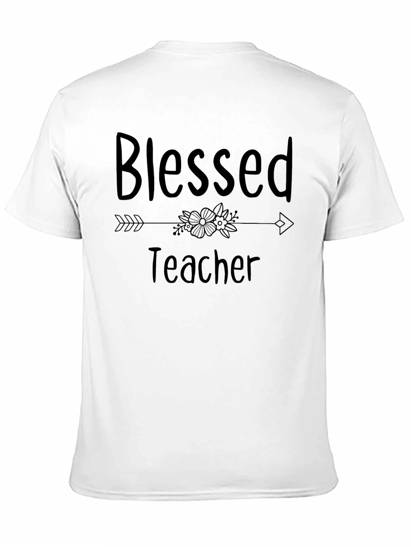 Blessed Teacher Graphic T-Shirt
