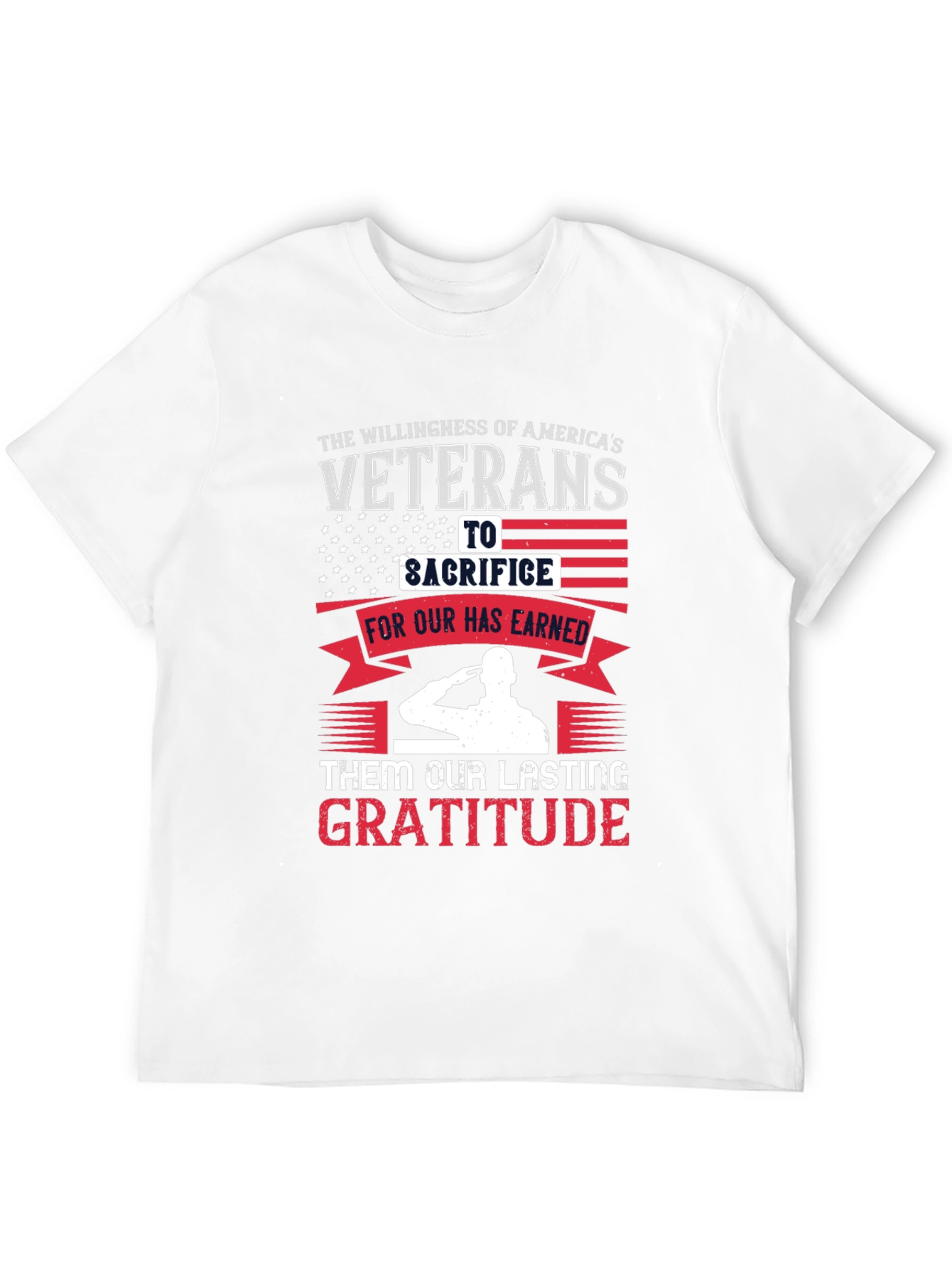 Veterans Gratitude Graphic Tee
