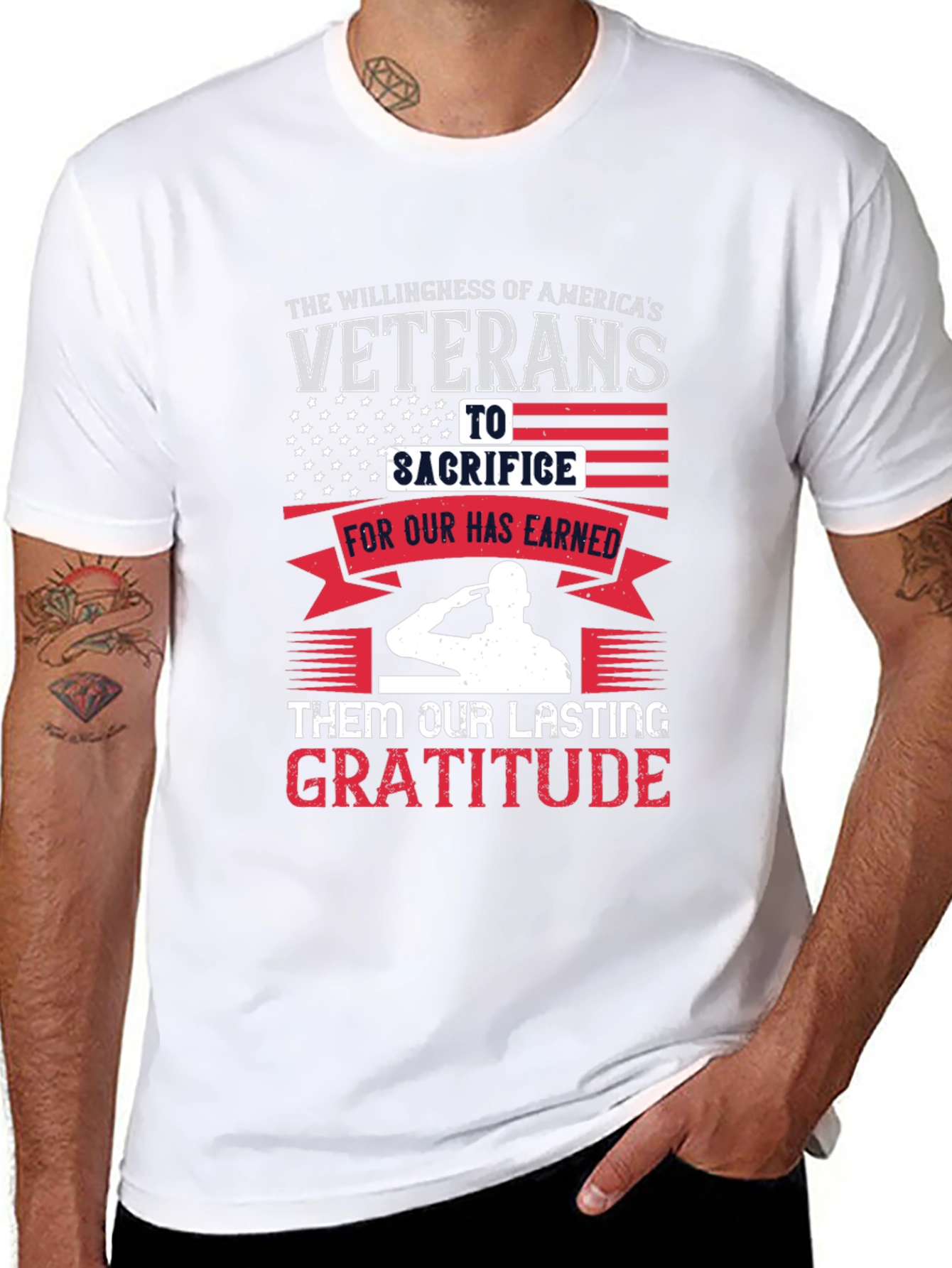 Veterans Gratitude Graphic Tee