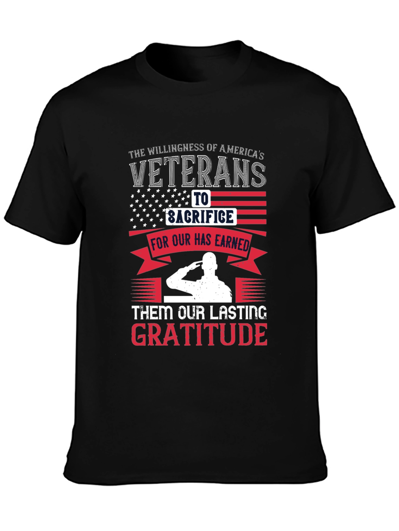 Veterans Gratitude Graphic Tee