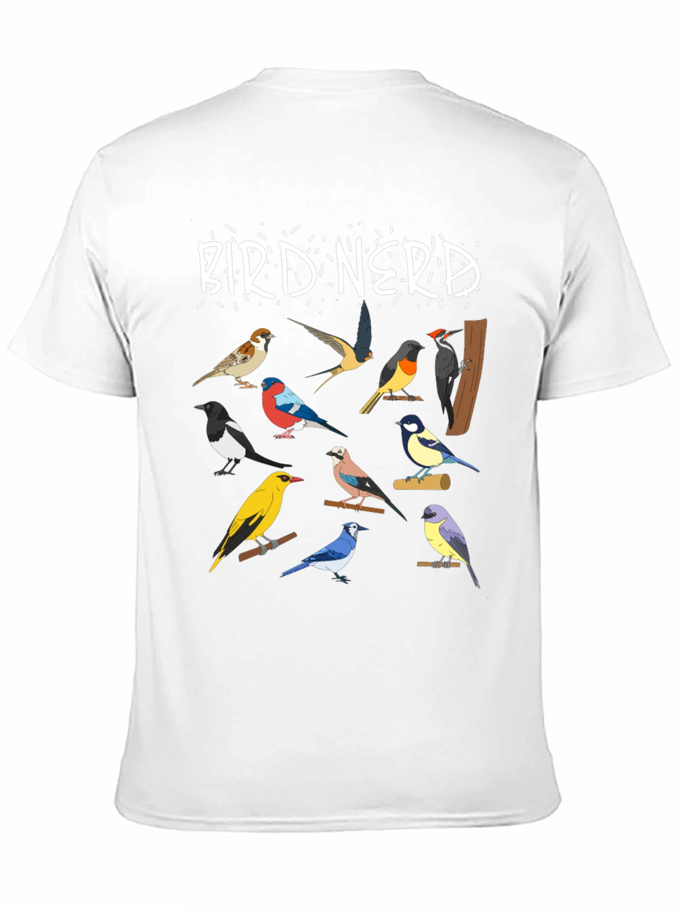 Bird Nerd T-Shirt: Ornithology Lover Tee