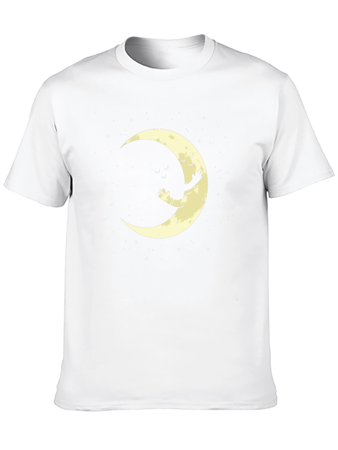 Moon Hug Graphic Tee - Soft Cotton Comfort