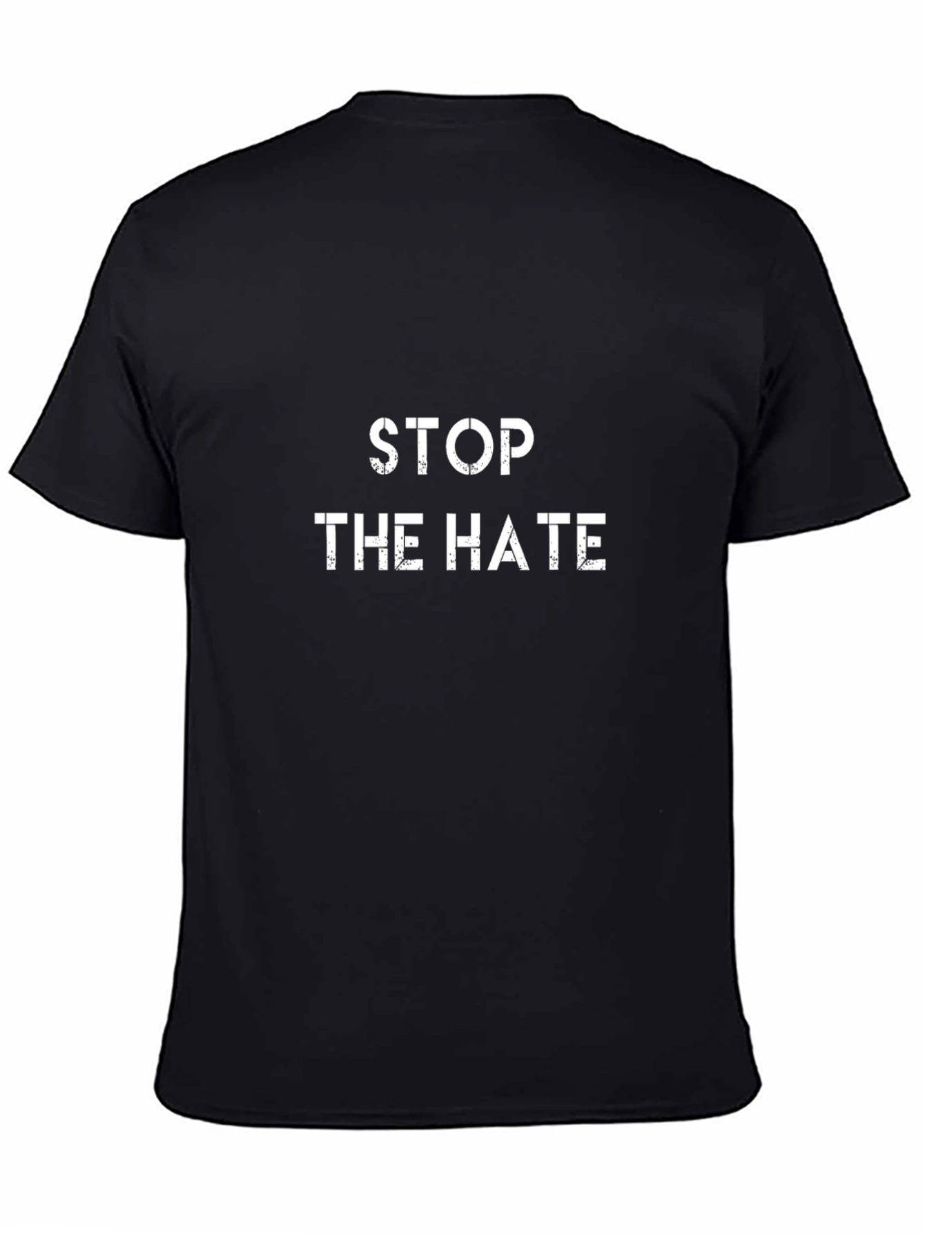 Stop the Hate Graphic T-Shirt - Black