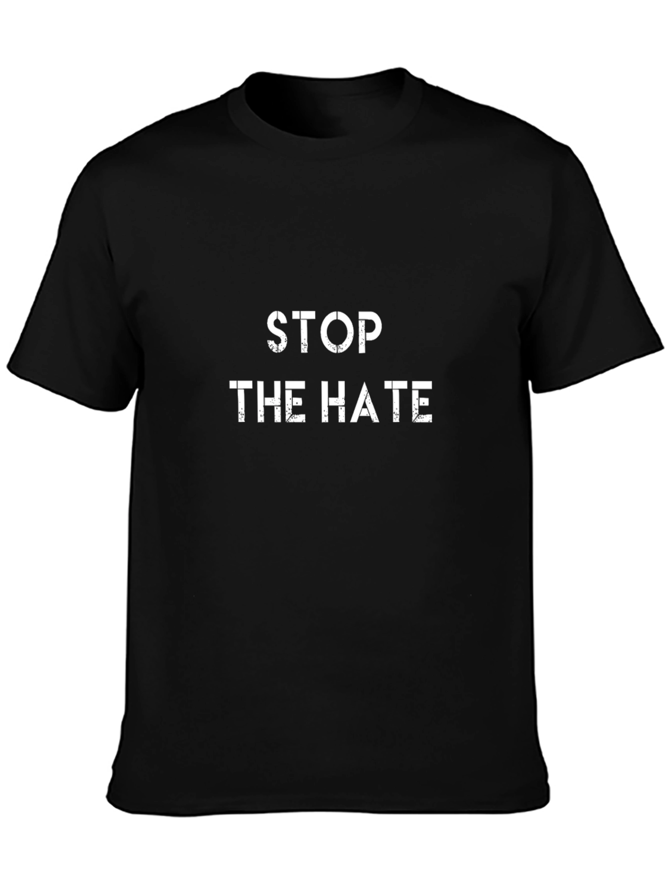 Stop the Hate Graphic T-Shirt - Black