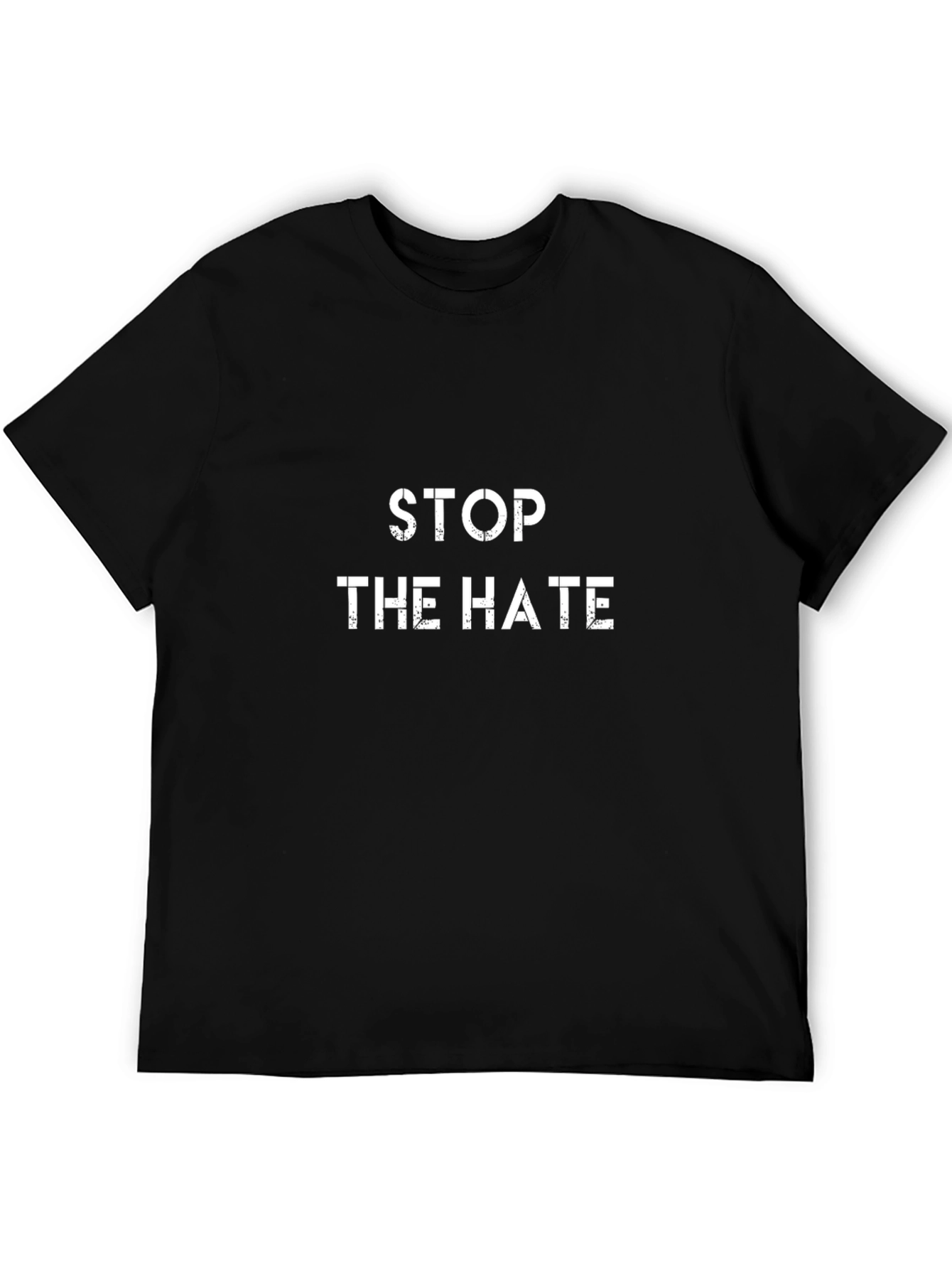 Stop the Hate Graphic T-Shirt - Black