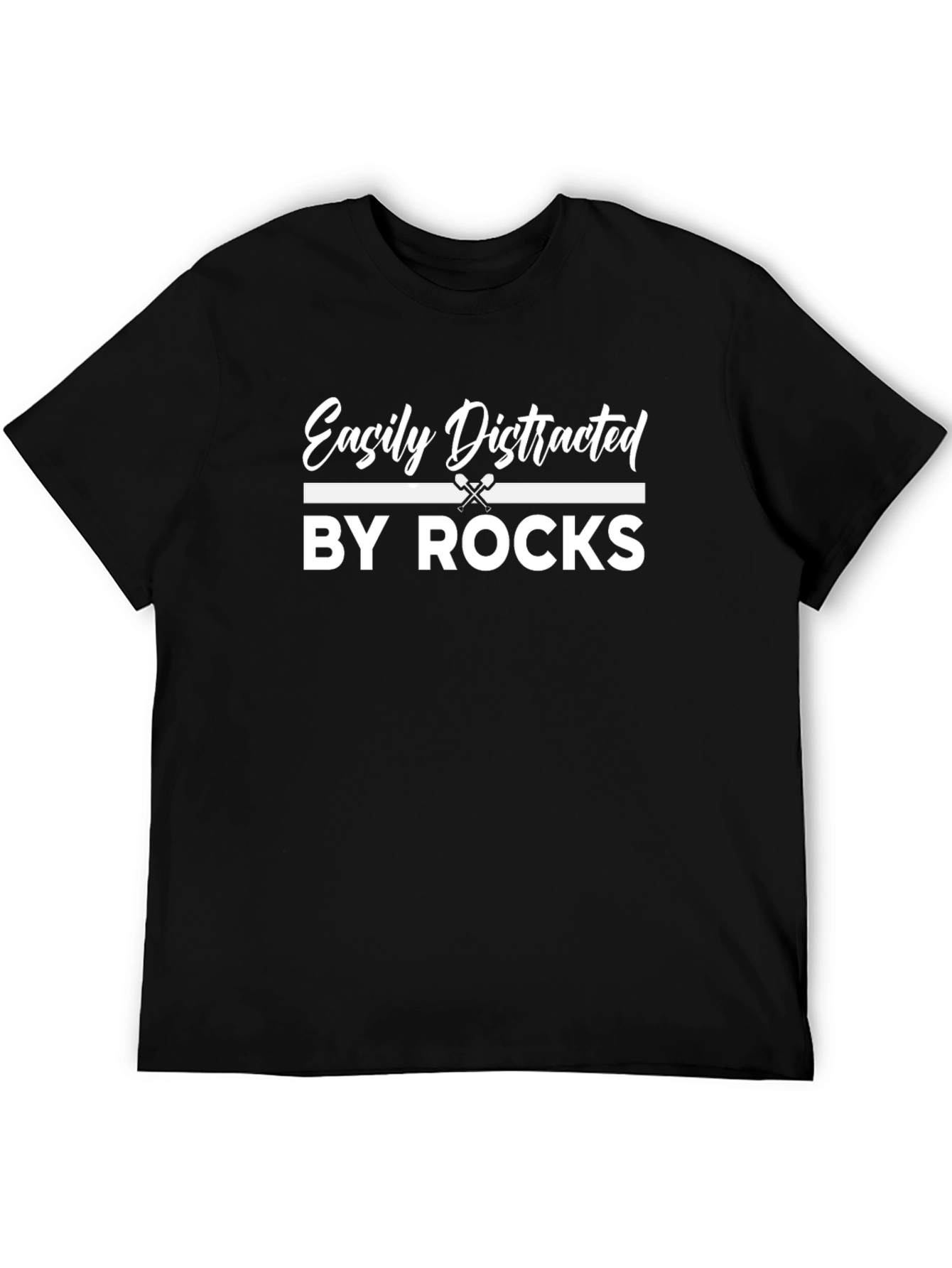 Easily Distracted By Rocks T-Shirt Funny Geology Shirt