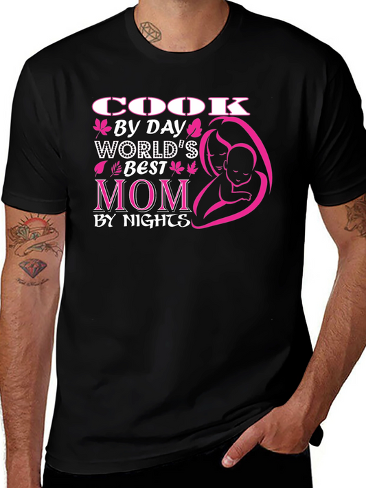 Cook By Day Worlds Best Mom T-Shirt