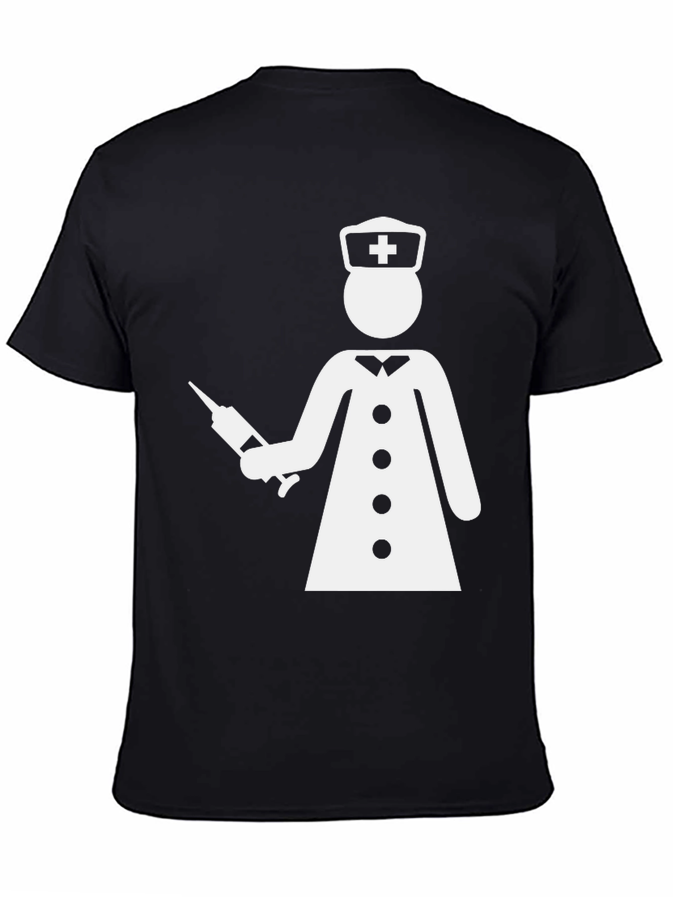 Funny Nurse T-Shirt - Graphic Tee - Black