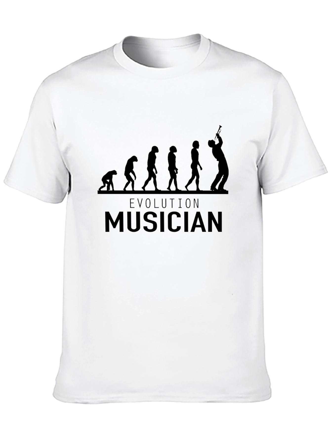 Evolution Musician Black T-Shirt
