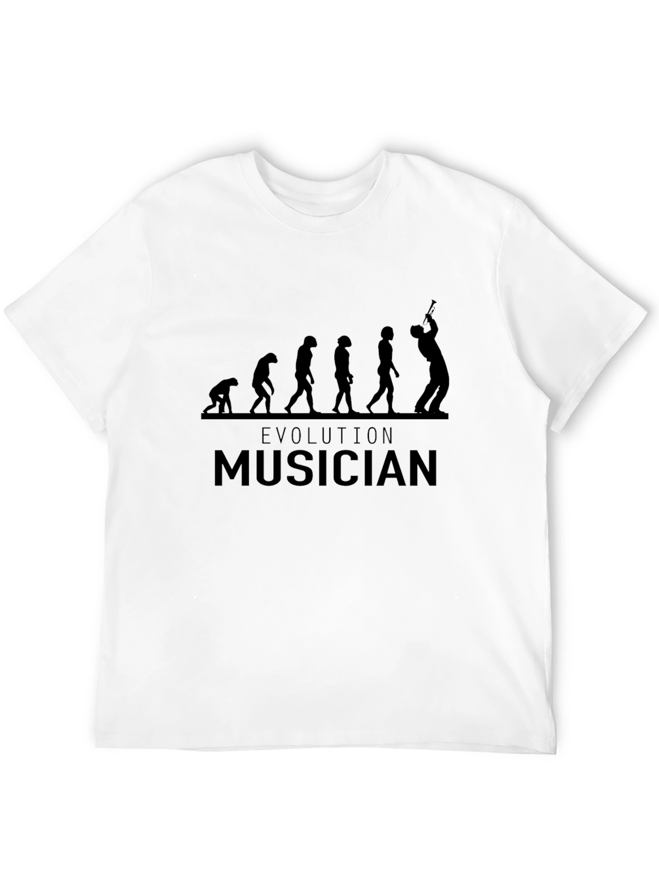 Evolution Musician Black T-Shirt