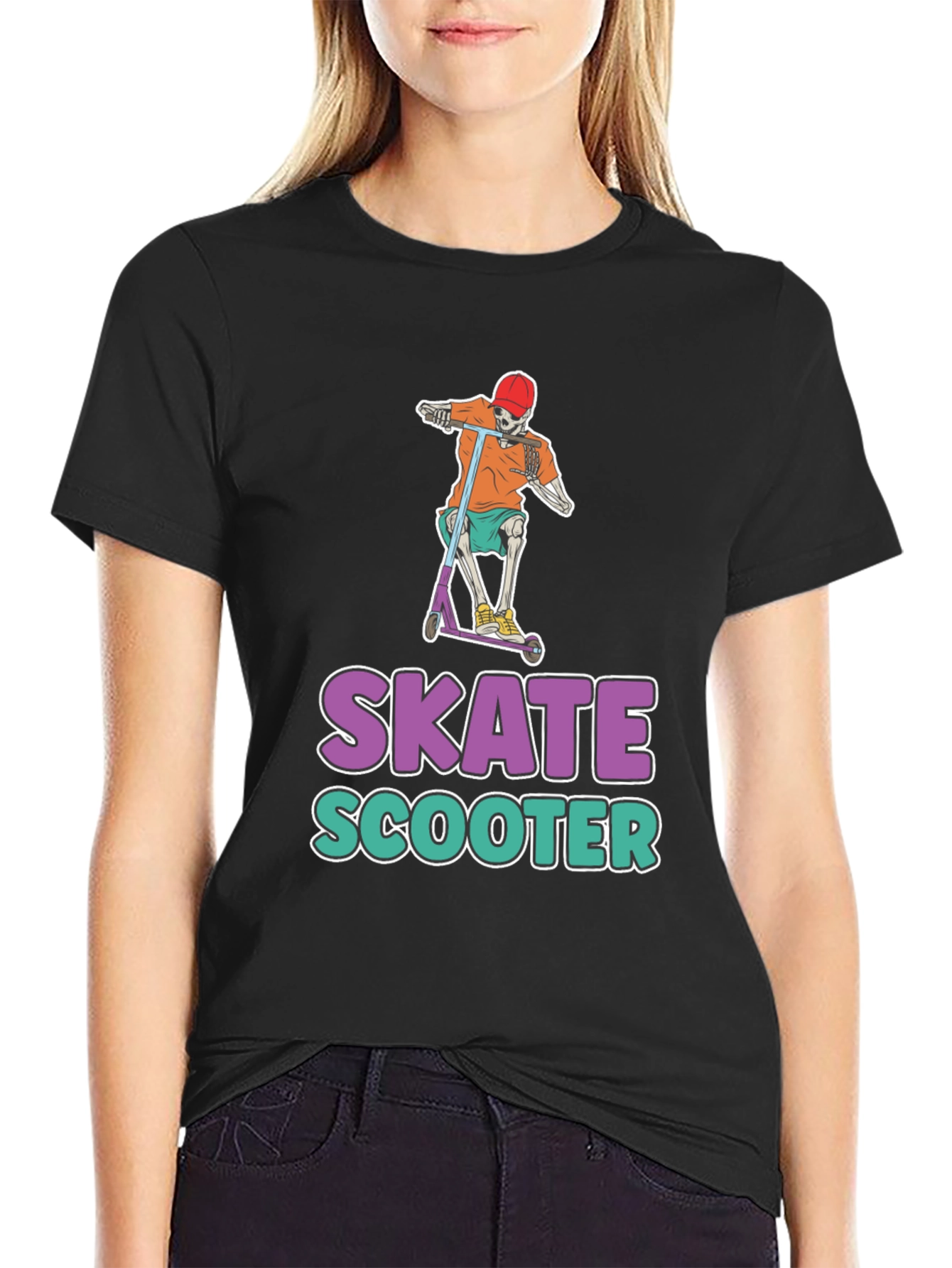 Skate Scooter Graphic Tee