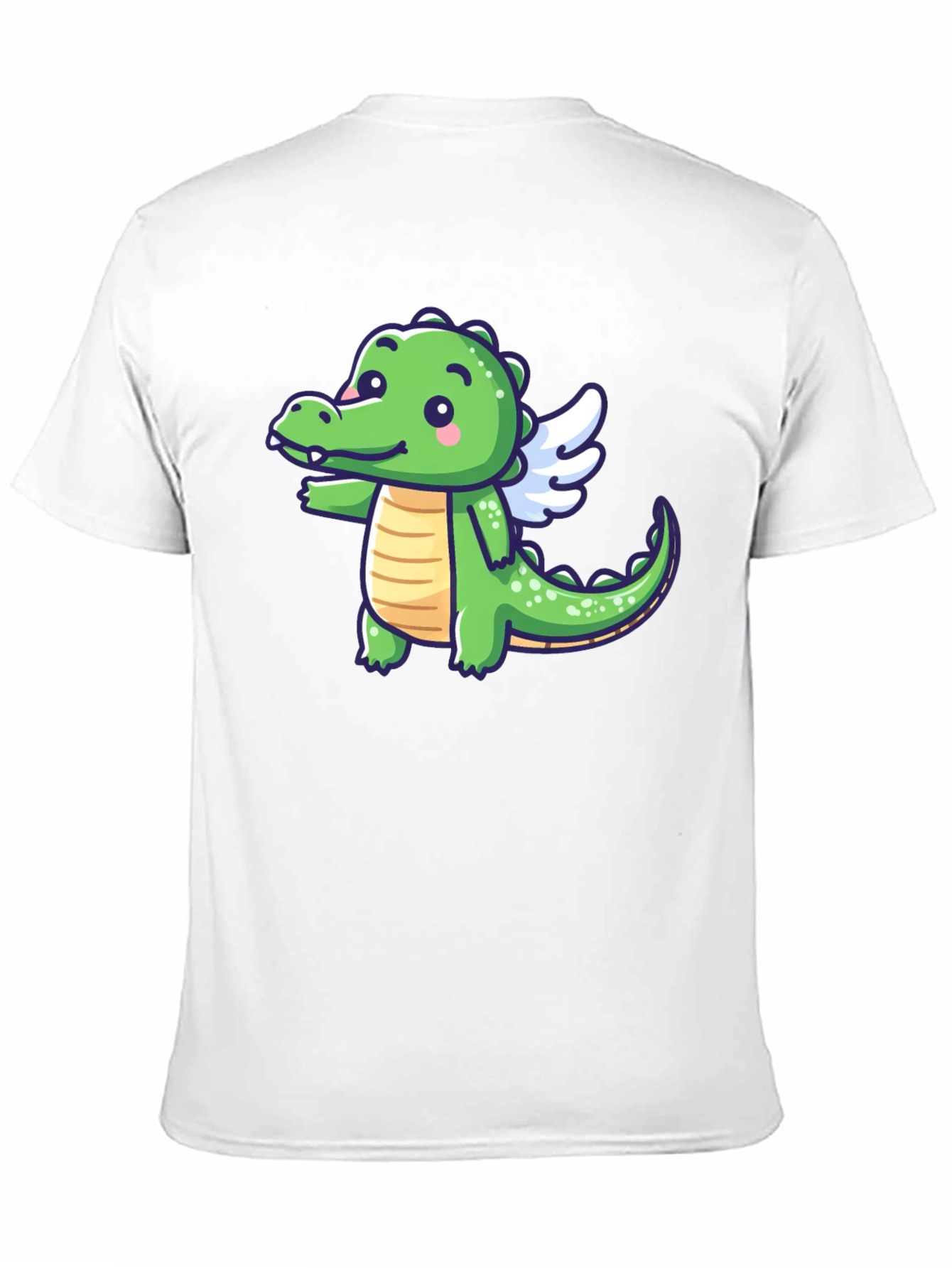 Cartoon Dragon Graphic T-Shirt