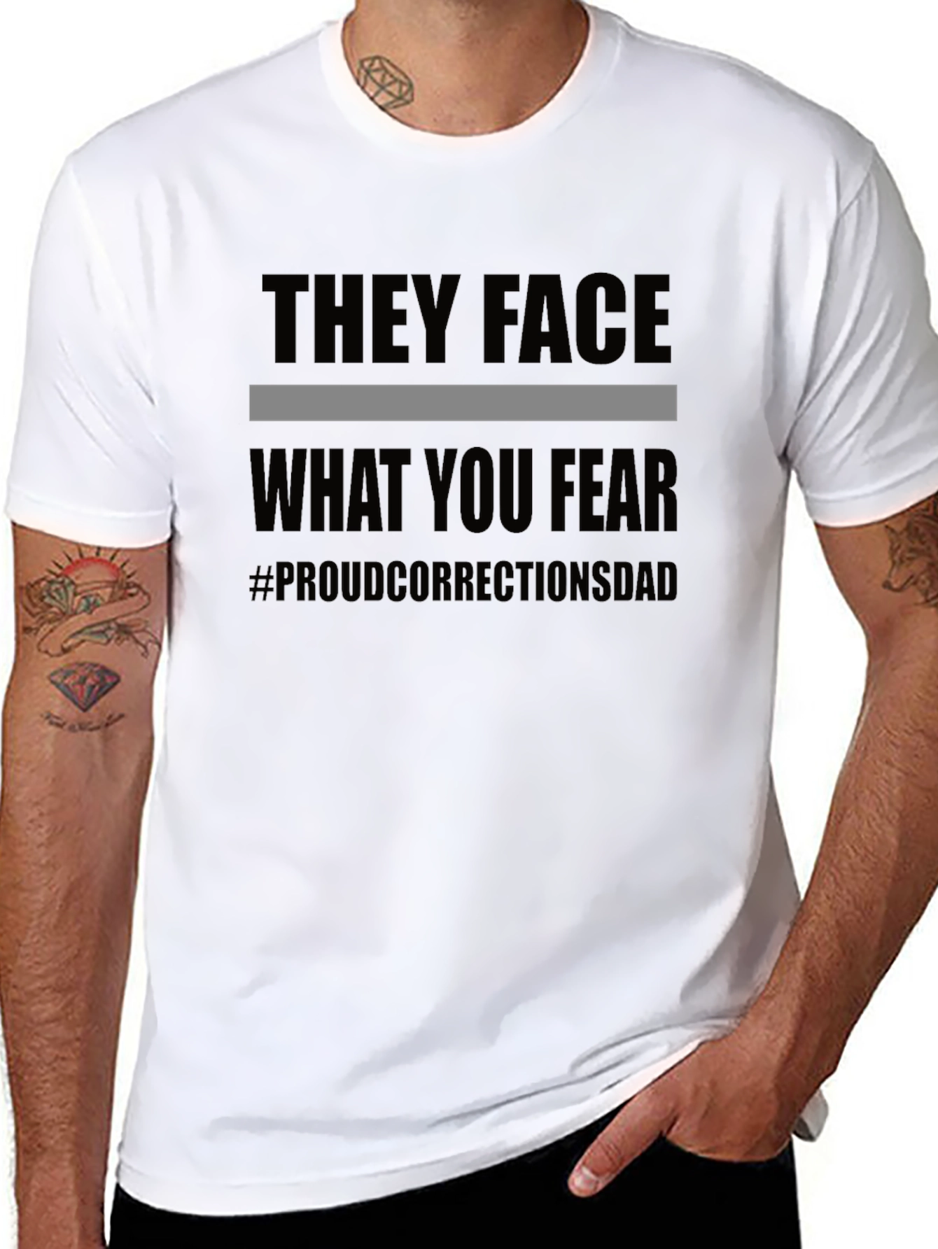 Proud Corrections Dad T-Shirt