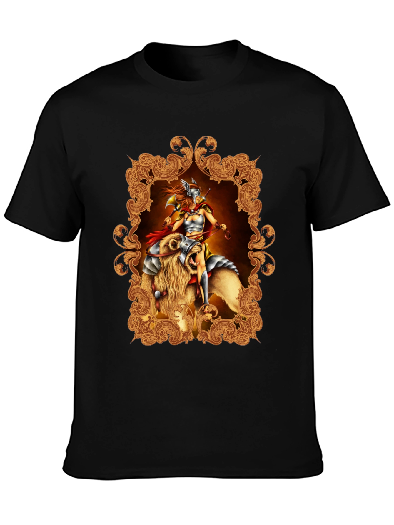 Valkyrie Lion Ride T-Shirt