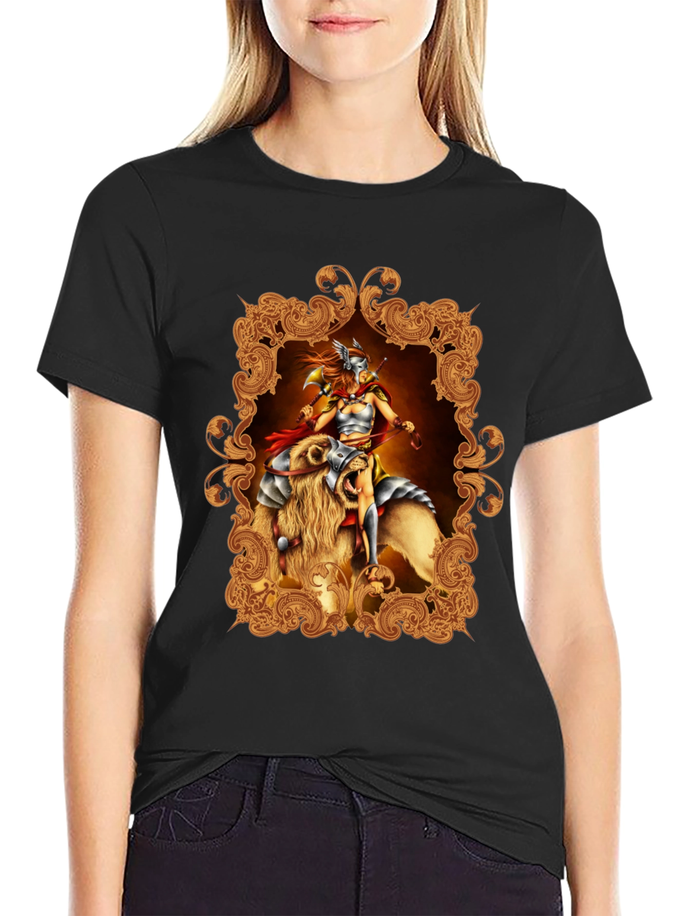 Valkyrie Lion Ride T-Shirt