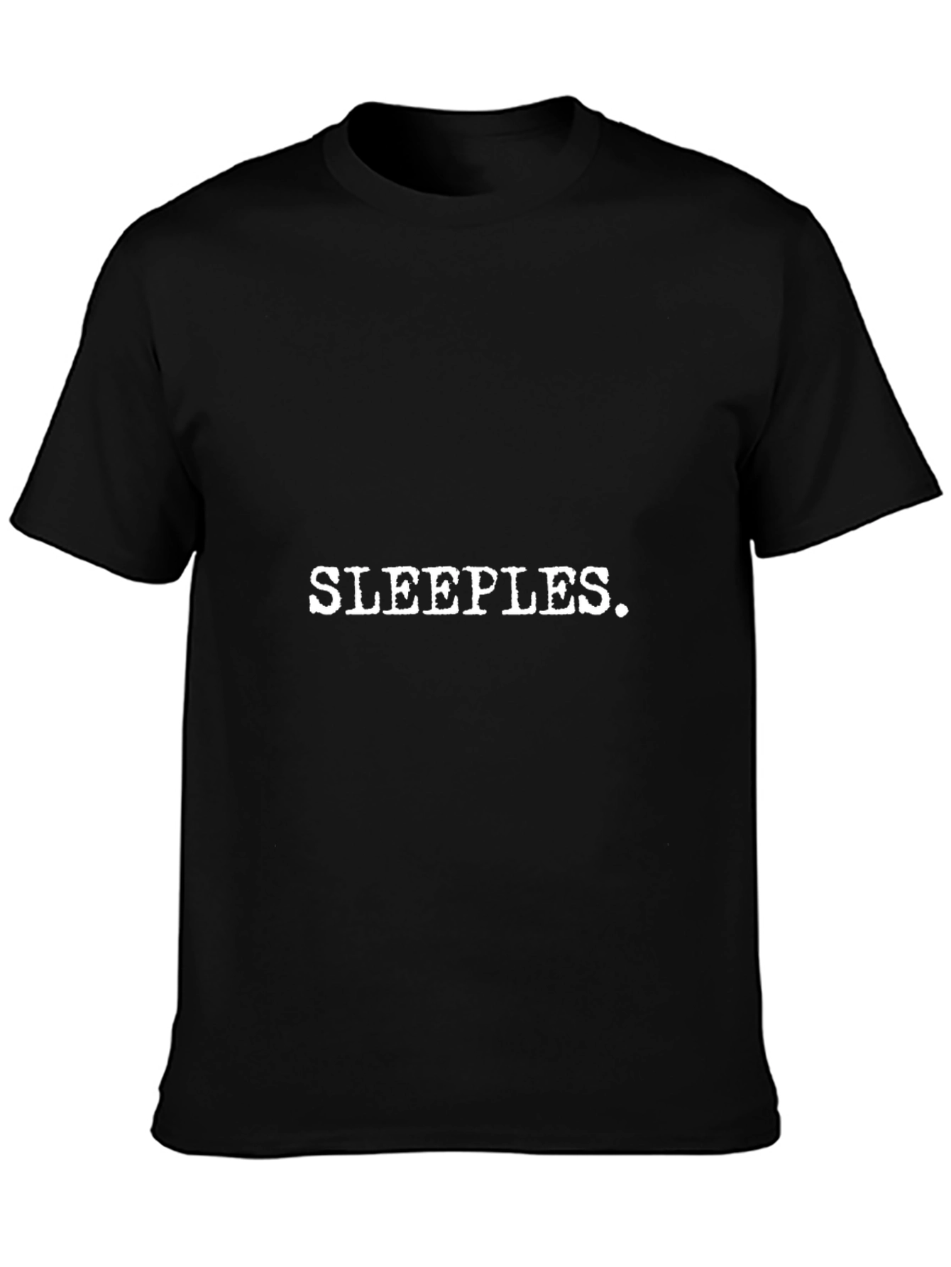Sleepless T-Shirt - Classic Black Tee