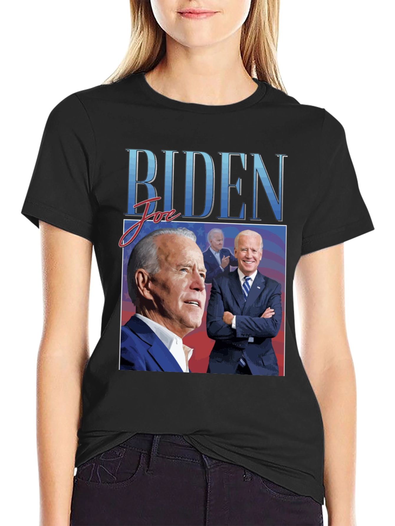 Biden Graphic Tee - Retro Political T-Shirt