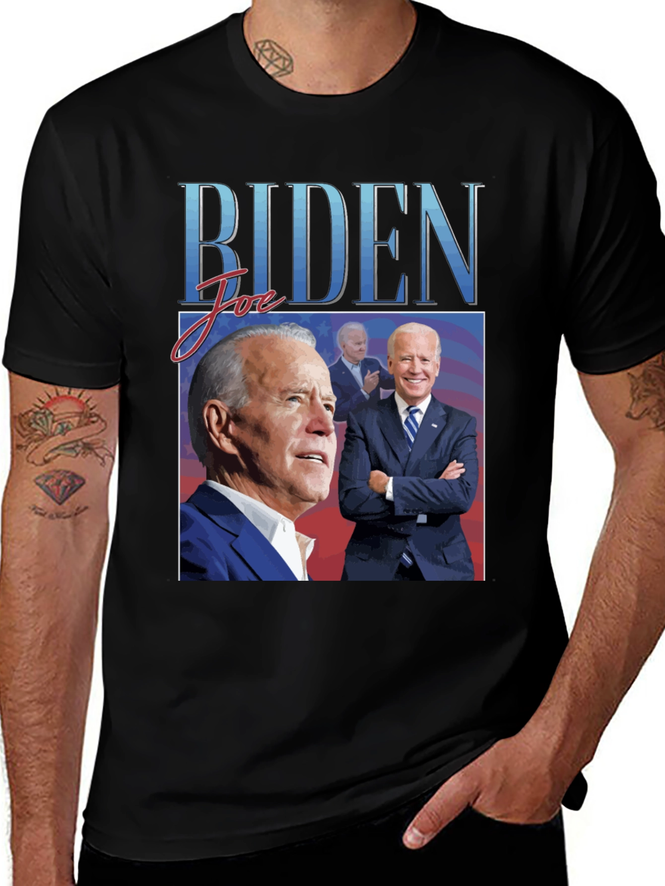 Biden Graphic Tee - Retro Political T-Shirt