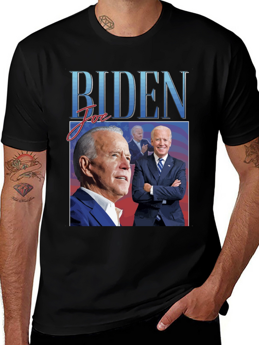 Biden Graphic Tee - Retro Political T-Shirt
