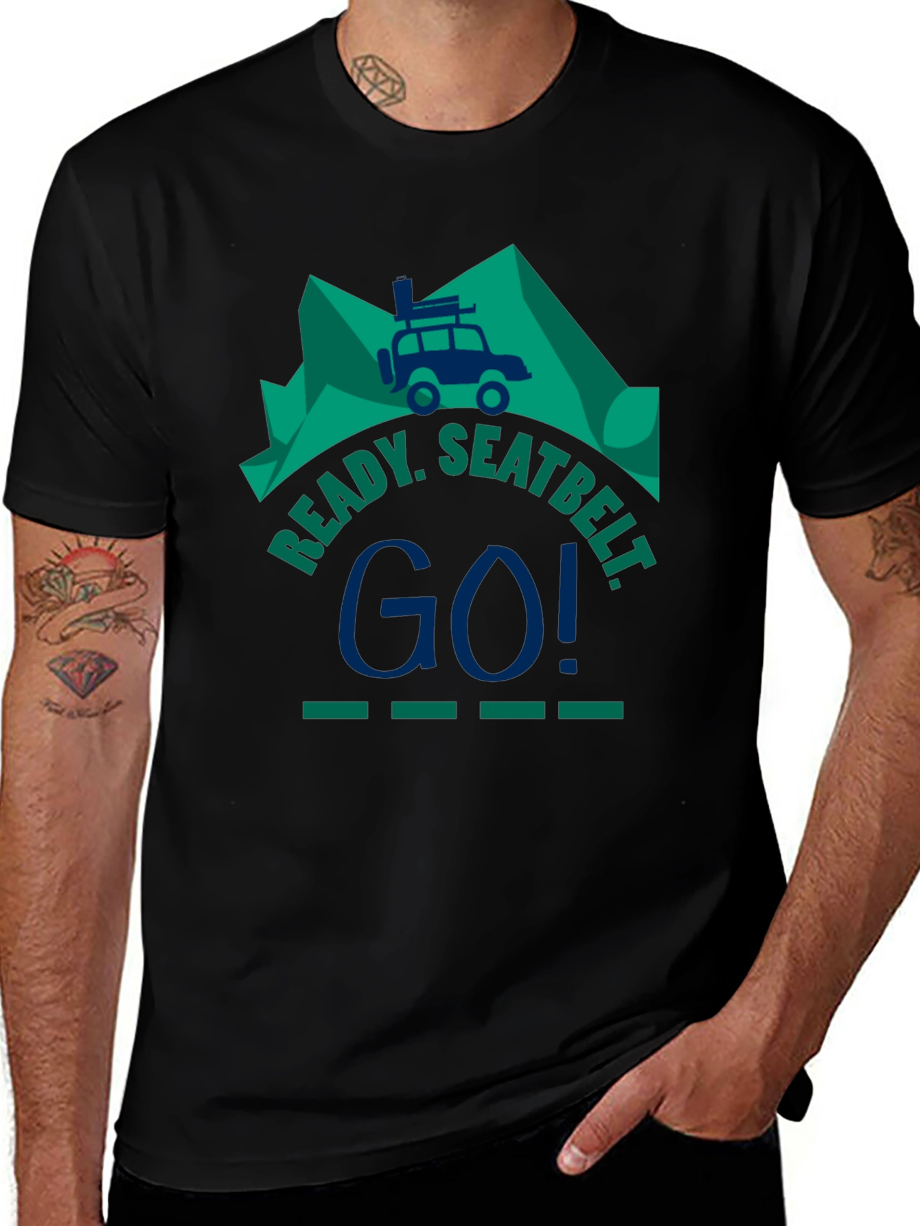 Ready Seatbelt Go T-Shirt