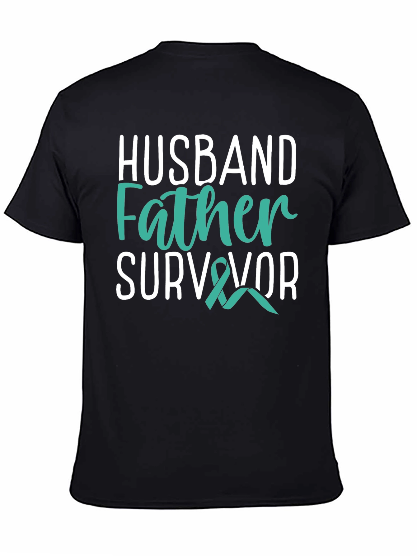 Husband Father Survivor Graphic T-Shirt