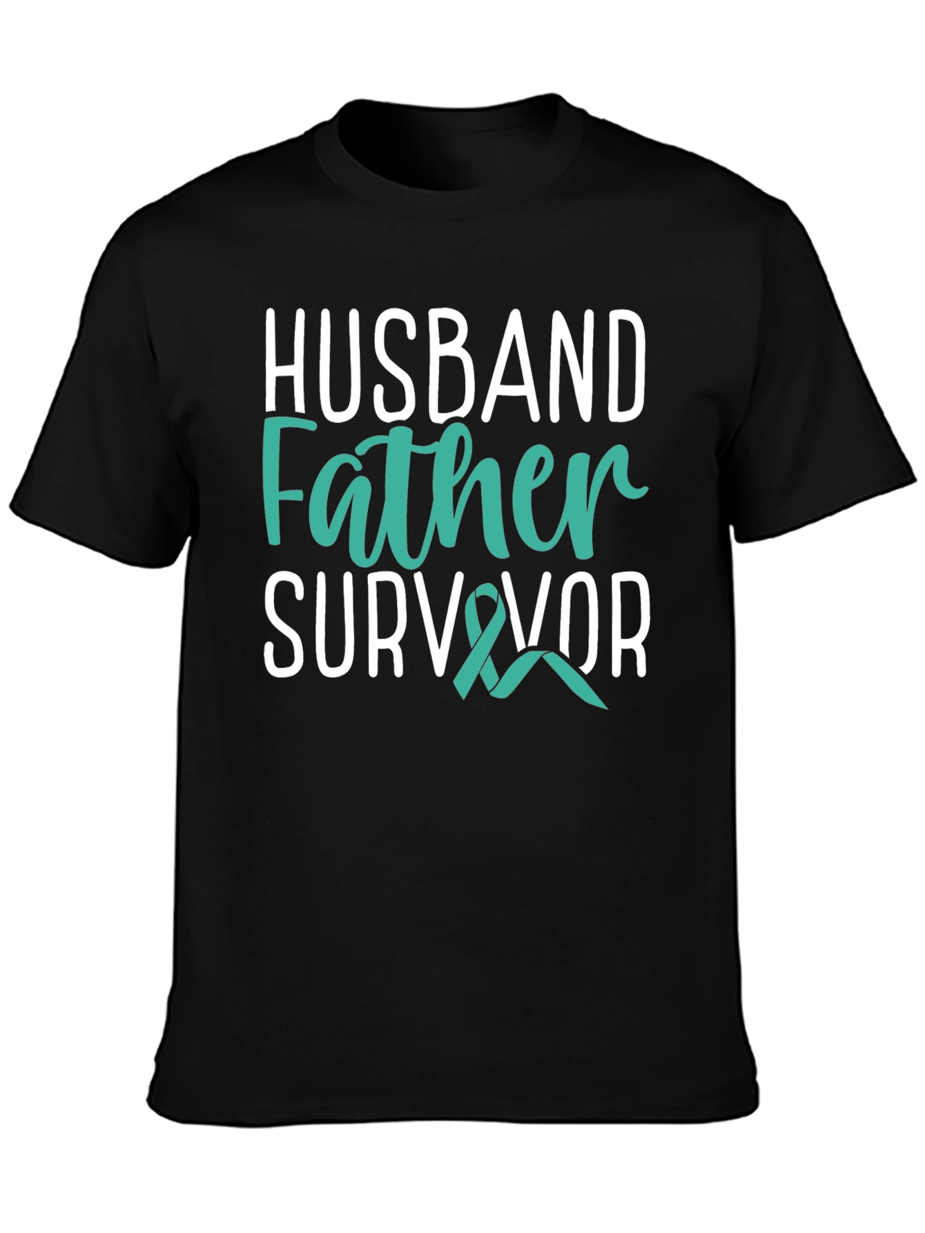 Husband Father Survivor Graphic T-Shirt