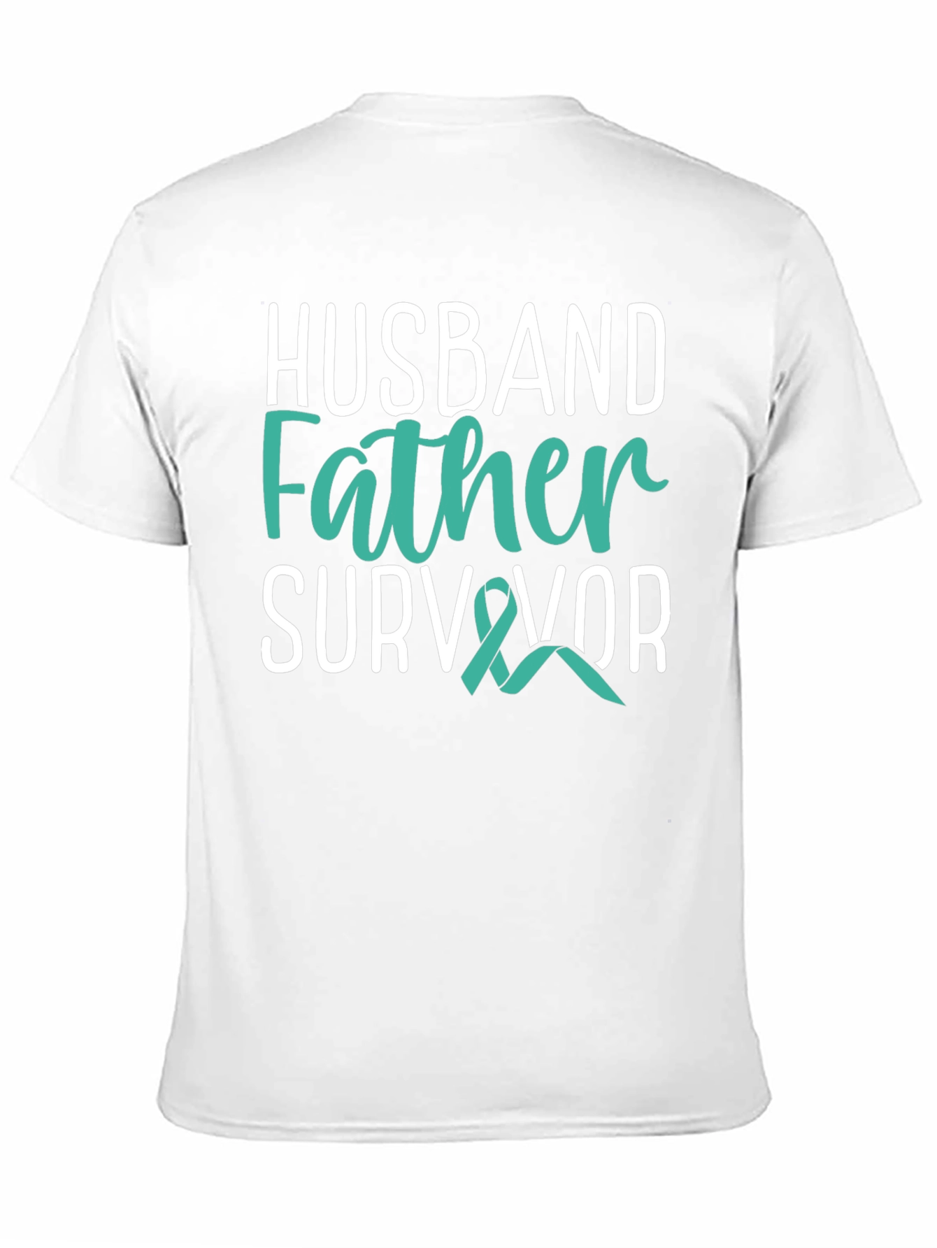 Husband Father Survivor Graphic T-Shirt