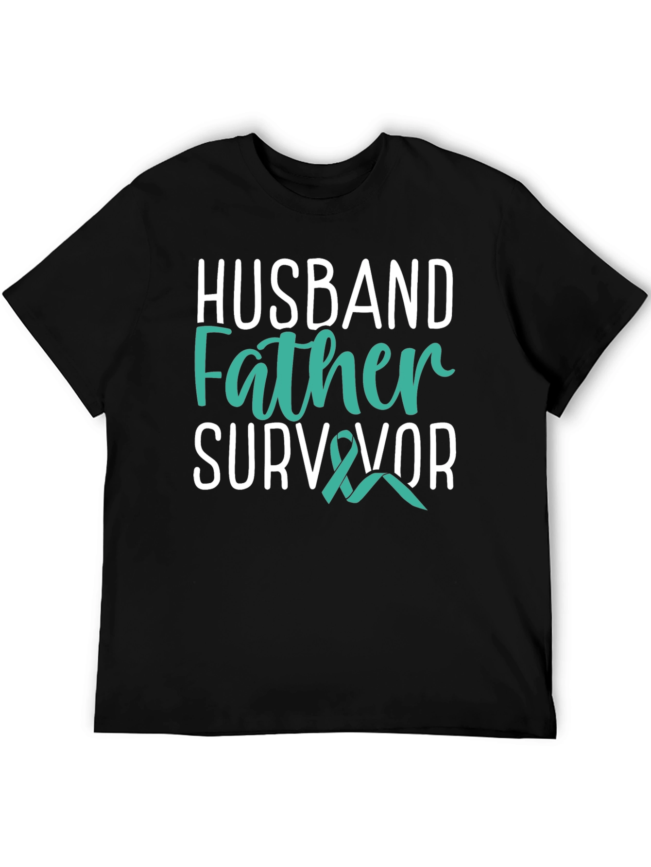 Husband Father Survivor Graphic T-Shirt