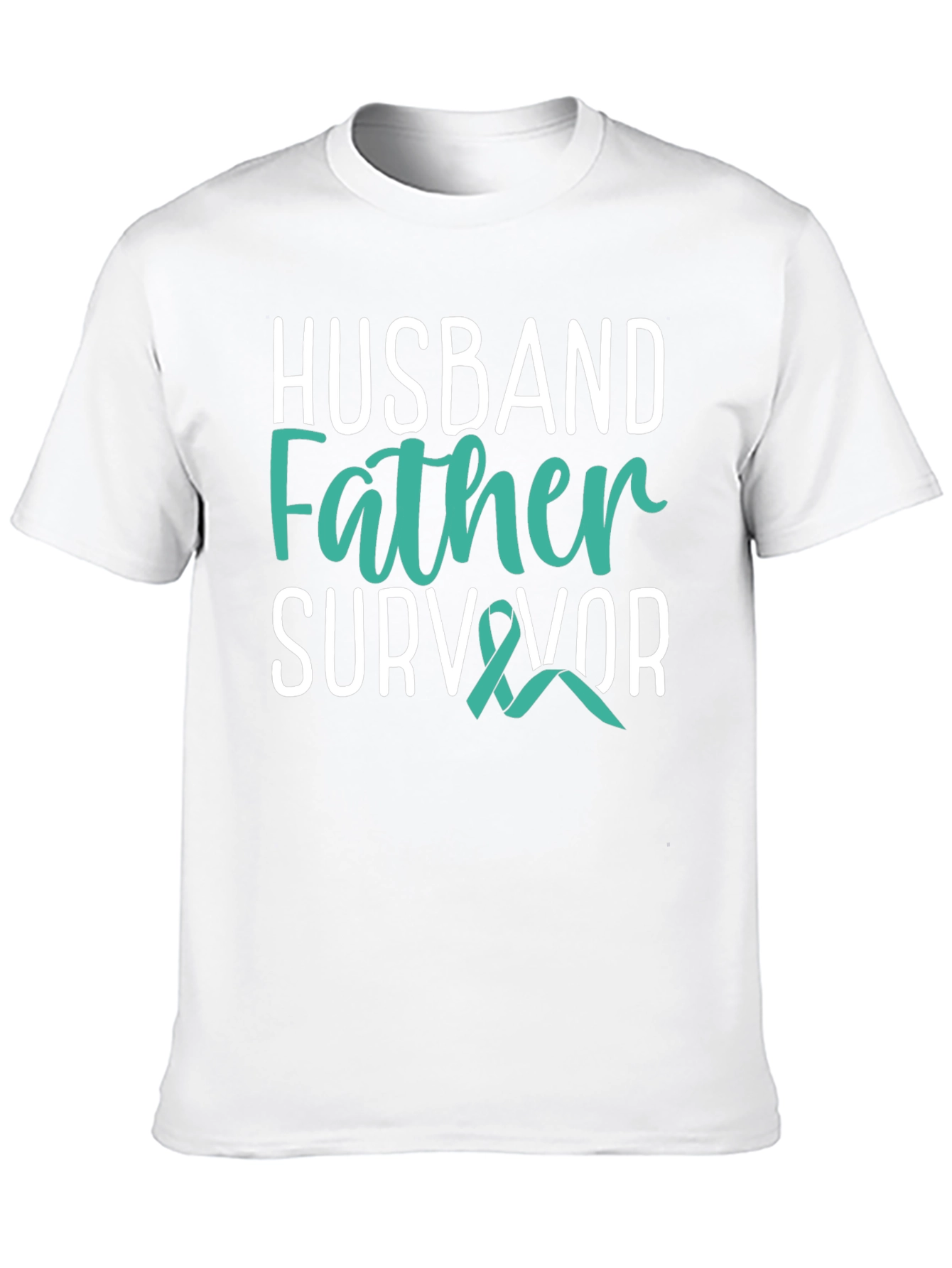 Husband Father Survivor Graphic T-Shirt