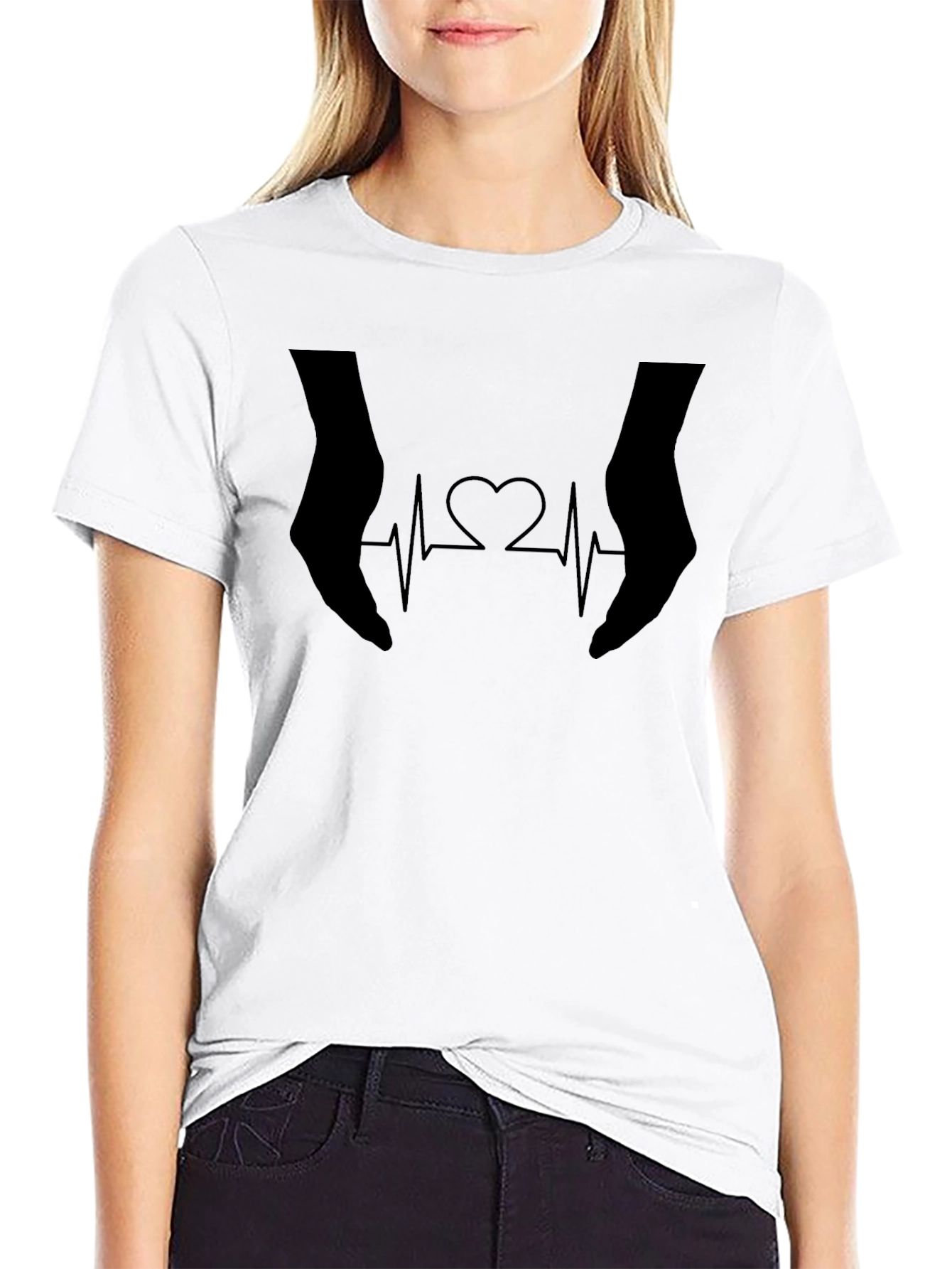 Heartbeat Dance T-Shirt - Soft Cotton Tee