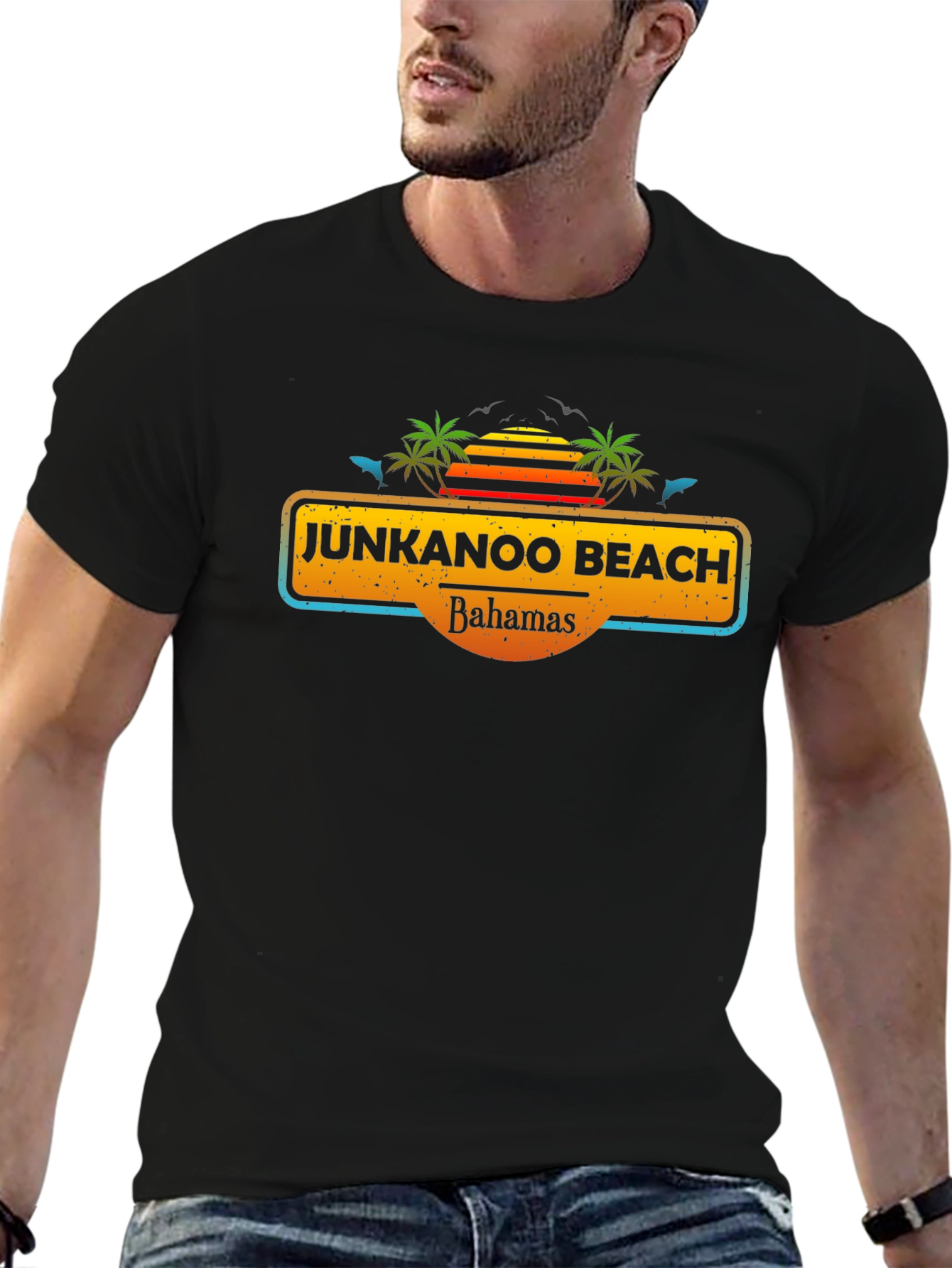 Junkanoo Beach Bahamas Graphic Tee